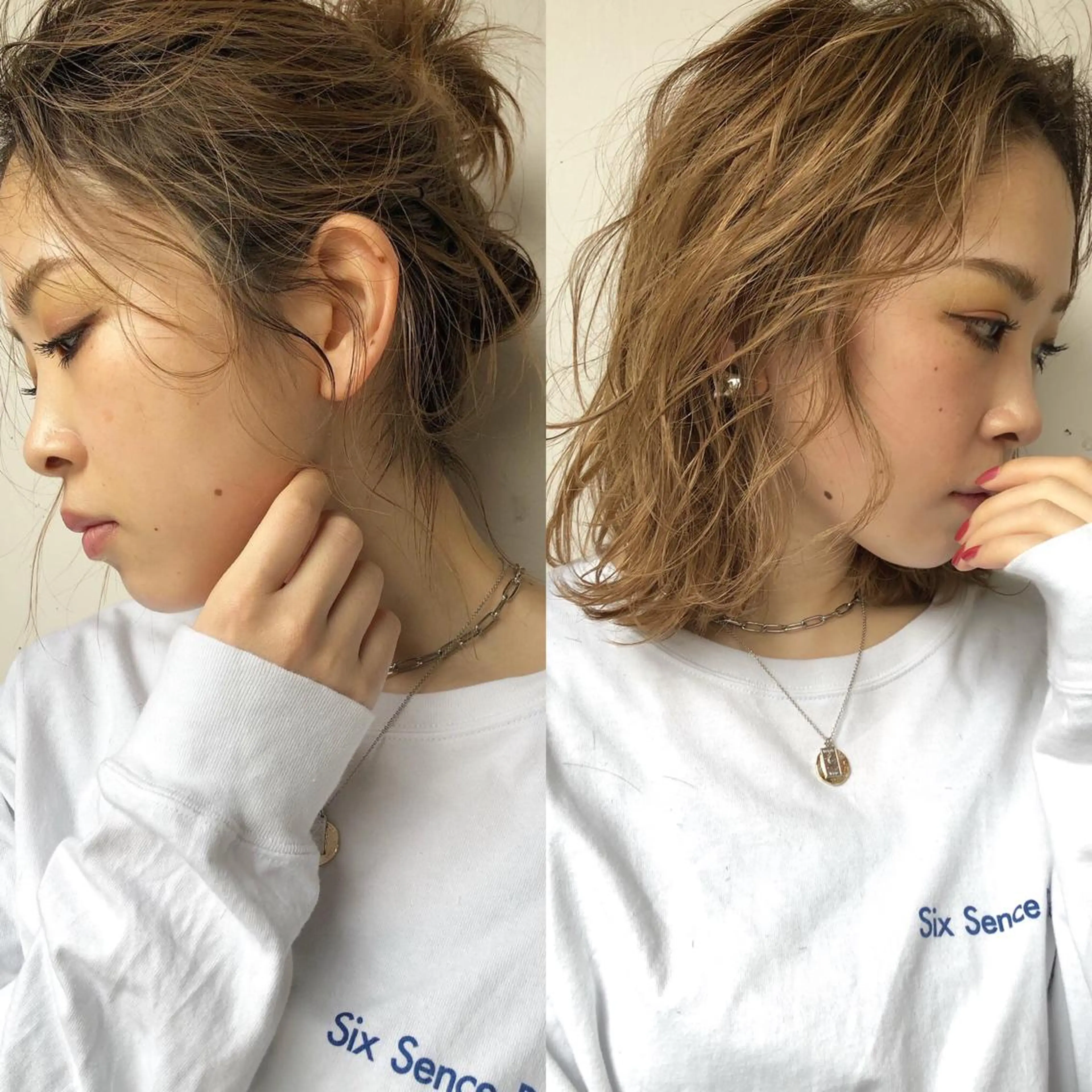 ミディアム カラー “ミニモ最高評価獲得 “代表"Kohei"のヘアスタイル