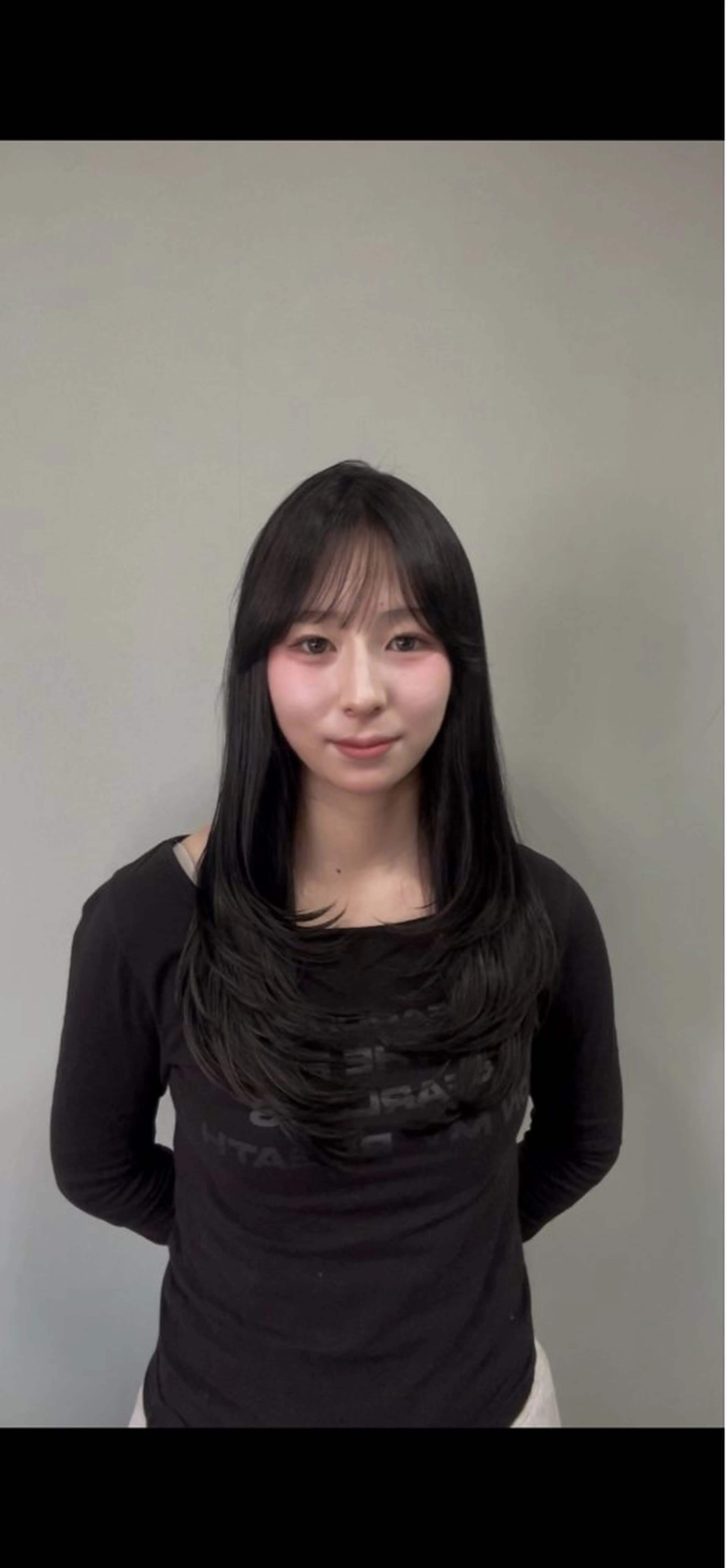 セミロング レイヤーカット カット ヘアカラー トリートメント yori所属・kokoro/ レイヤーstyle✭のヘアスタイル