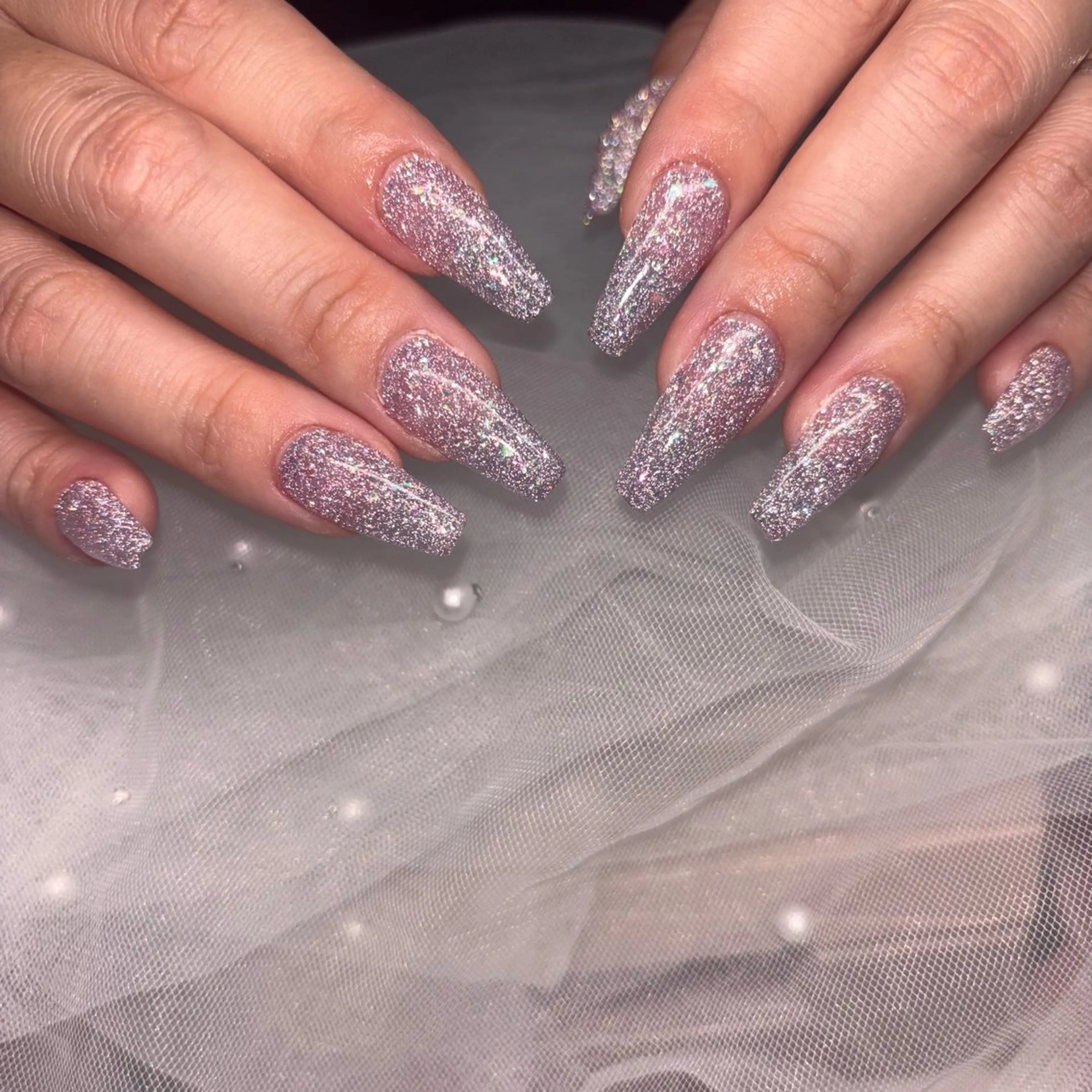 ネイル フラッシュネイル ハンドネイル Jasmine💟 ラテン系お姉さんのネイルデザイン