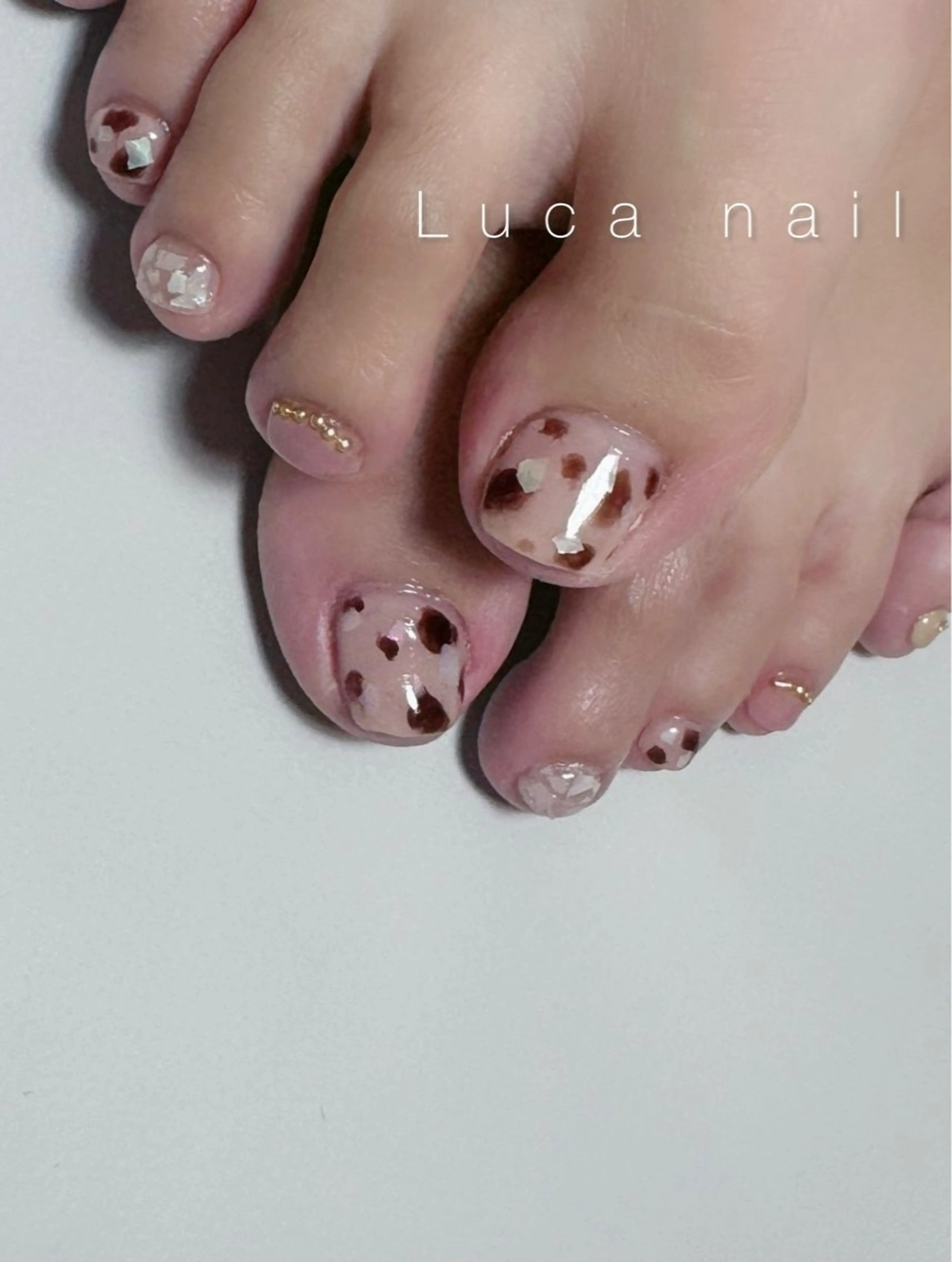 ネイル アートネイル フットネイル Luca nailのネイルデザイン