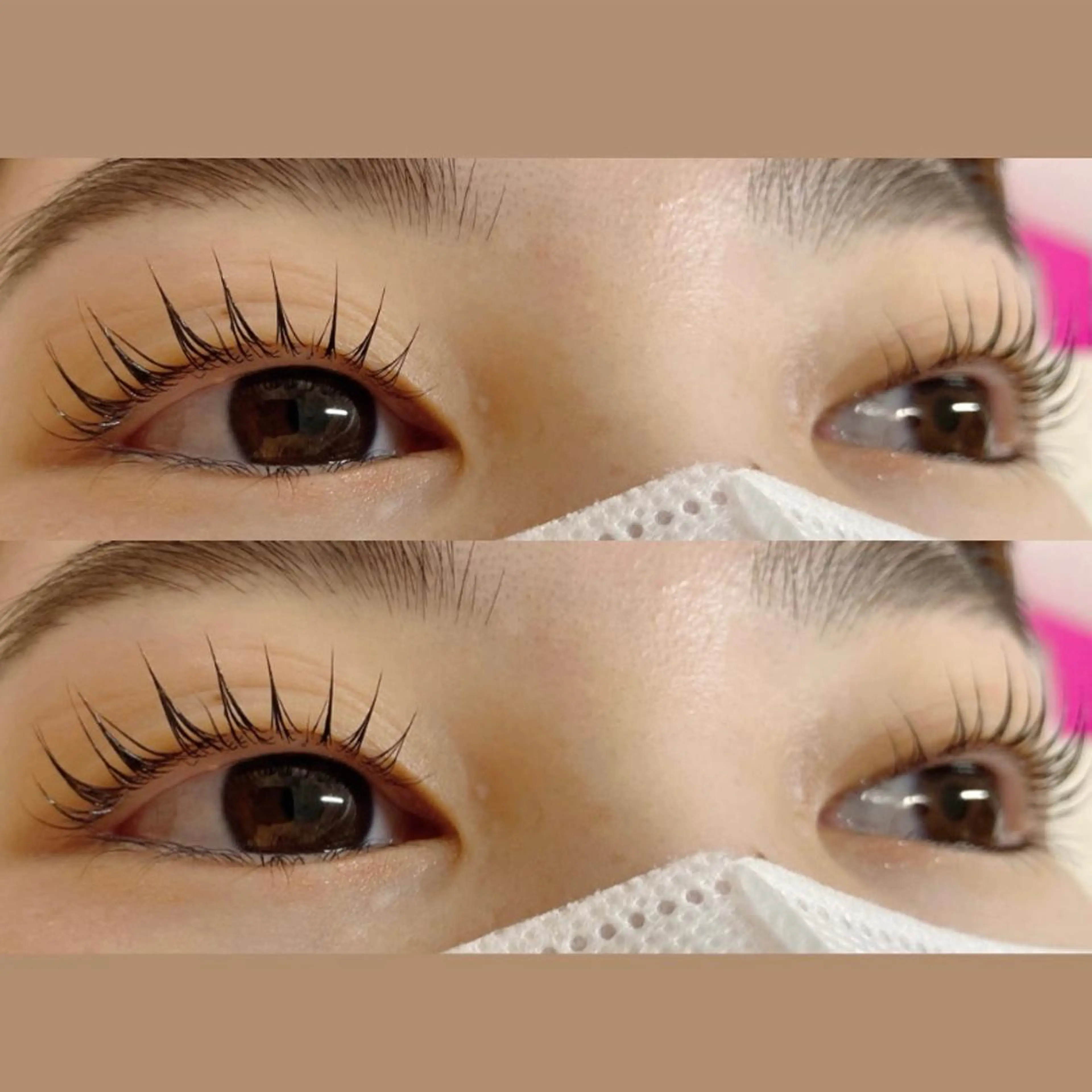 マツエク・マツパ パリジェンヌラッシュリフト eyelash clear池袋のマツエク・マツパデザイン
