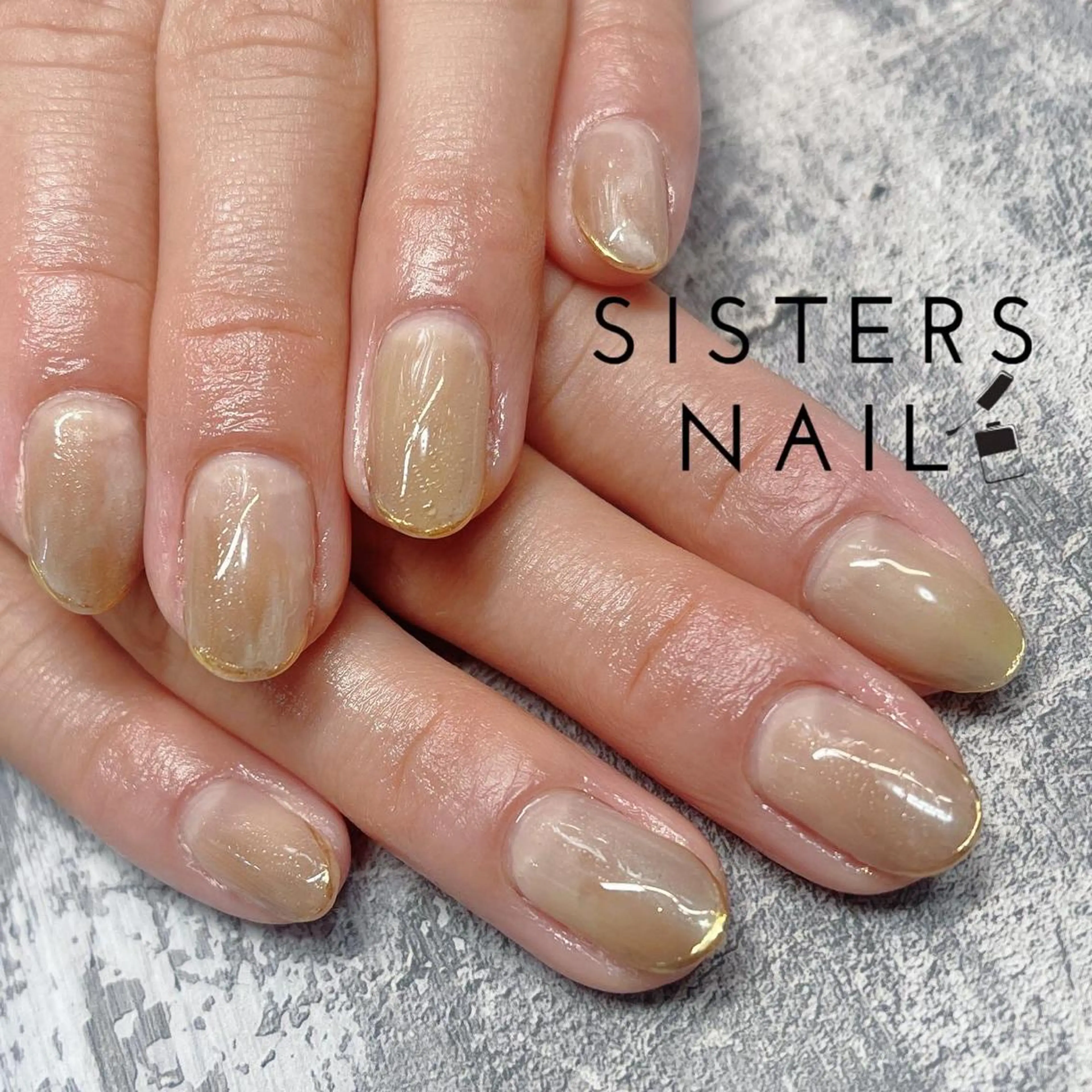 ネイル アートネイル フレンチネイル ミラーネイル ニュアンスネイル オフィスネイル sisters nail.fのネイルデザイン