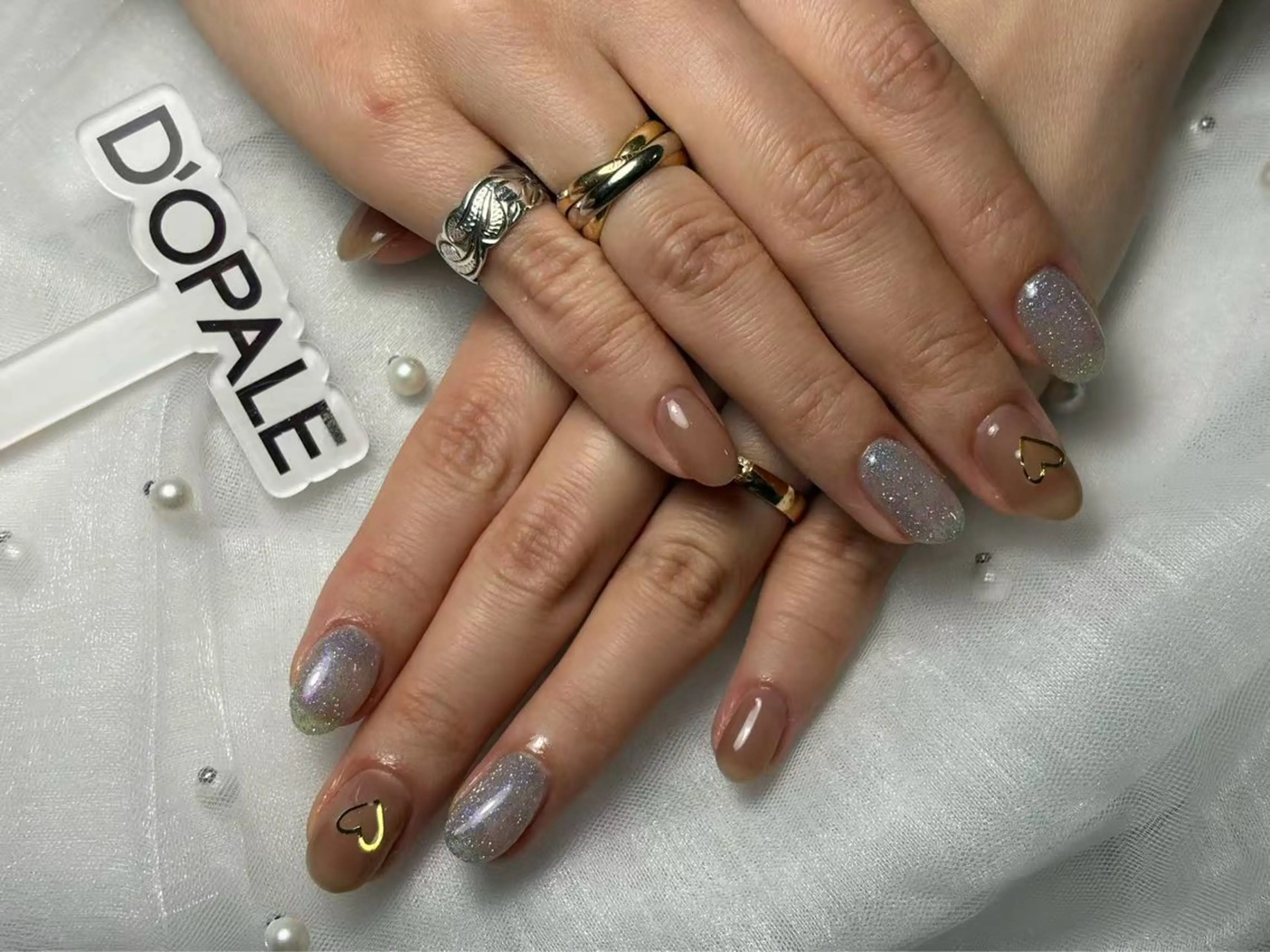 ネイル ハンドネイル D‘OPALEサロン所属・長さ出し専門店 上野kkのネイルデザイン