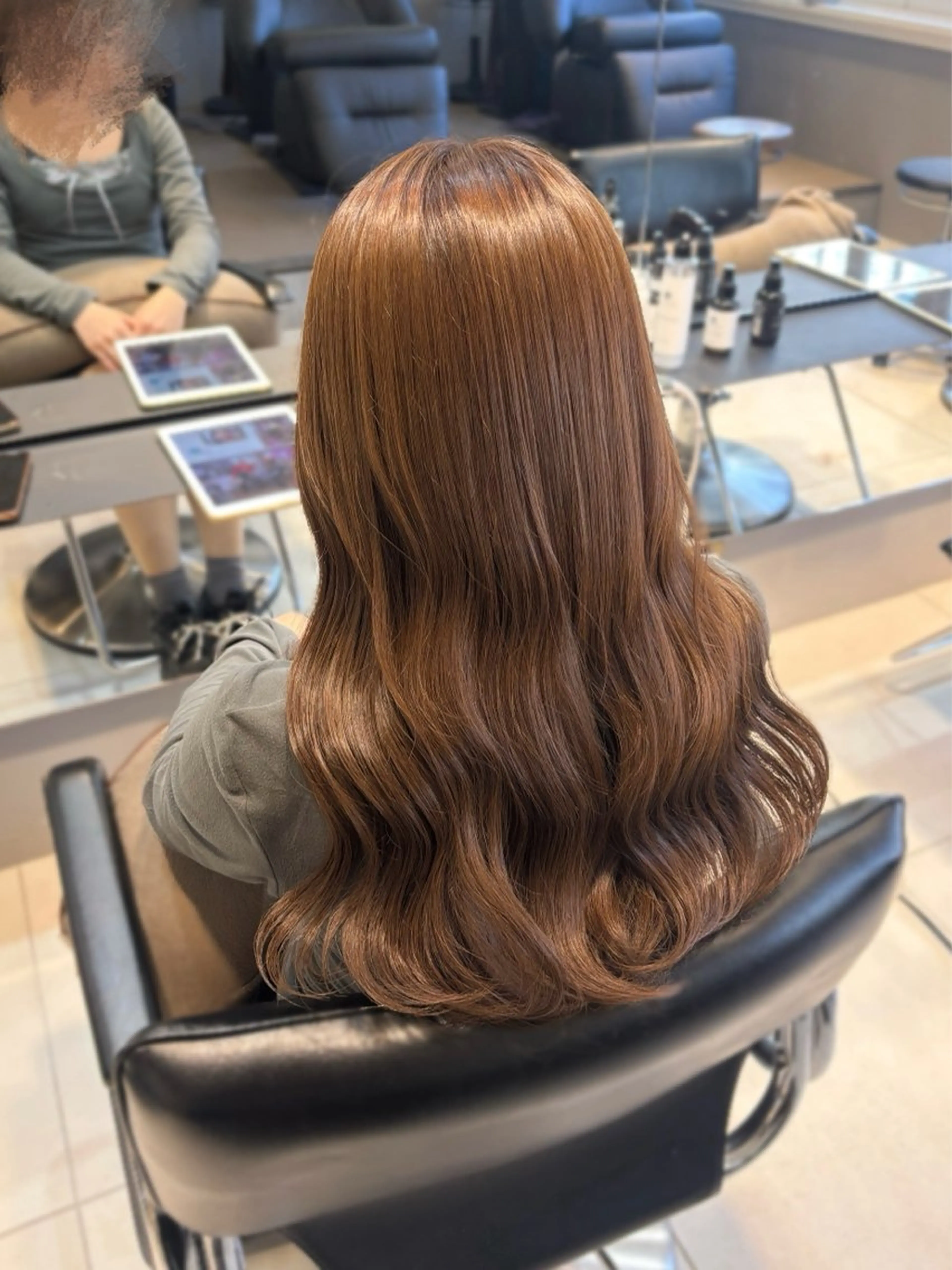 【初カラーの方におすすめ❤️‍🔥】ブリーチなしで明るく✨️ダブルカラー➕トリートメントの写真