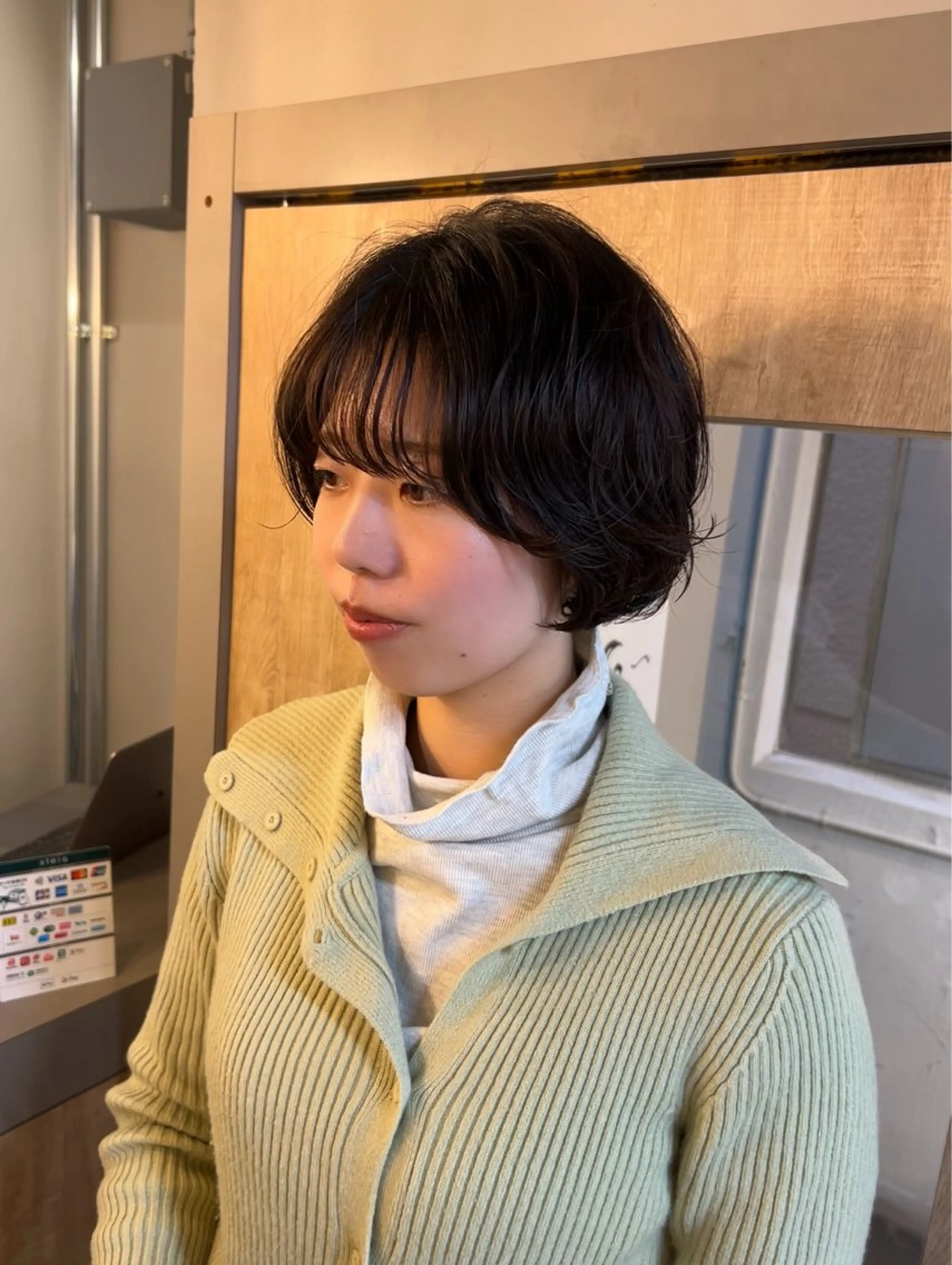 ショート ショートヘア 田中 陽菜乃のヘアスタイル