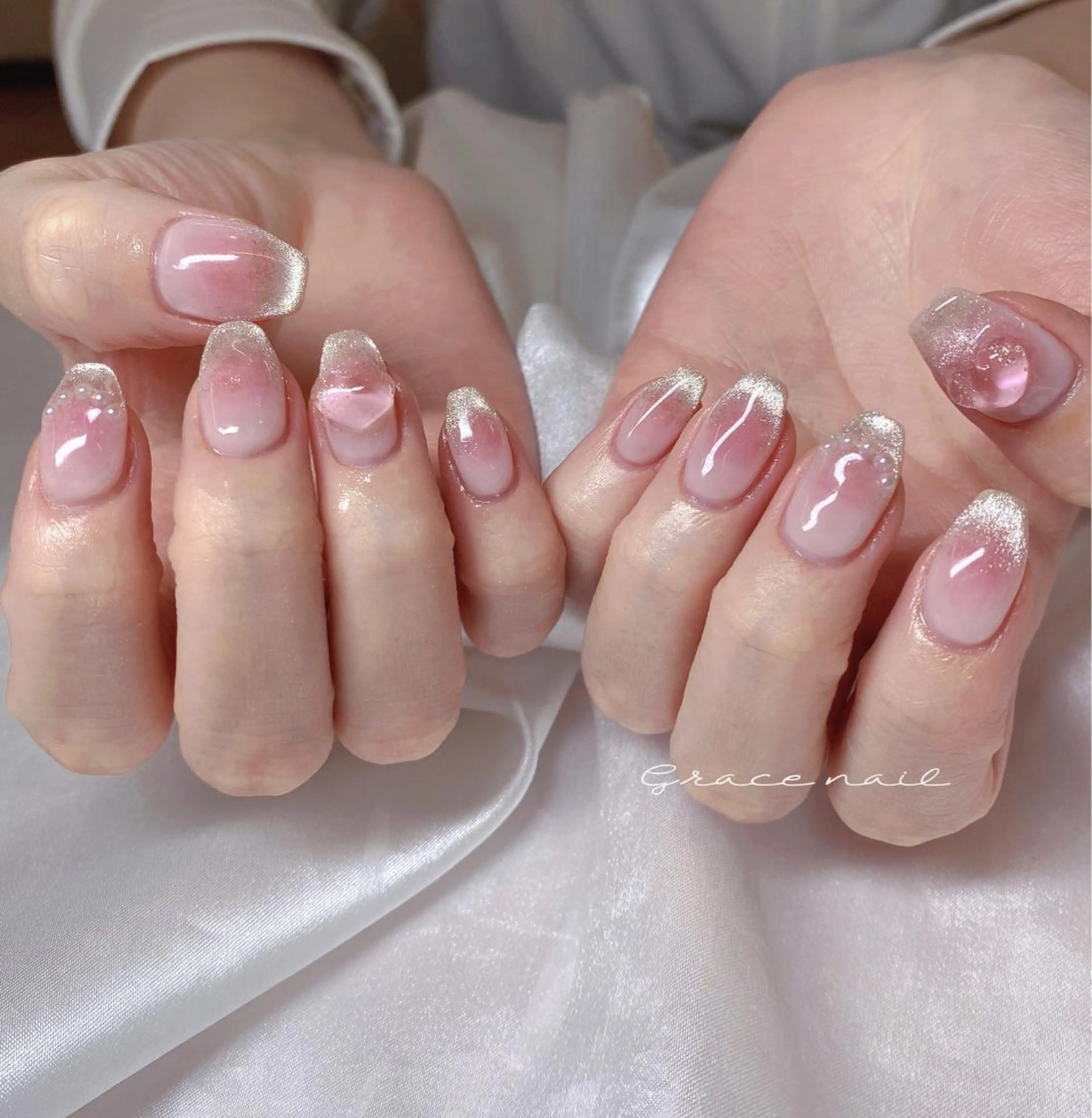 ネイル ハンドネイル ☆*｡Grace Nail｡*☆のネイルデザイン