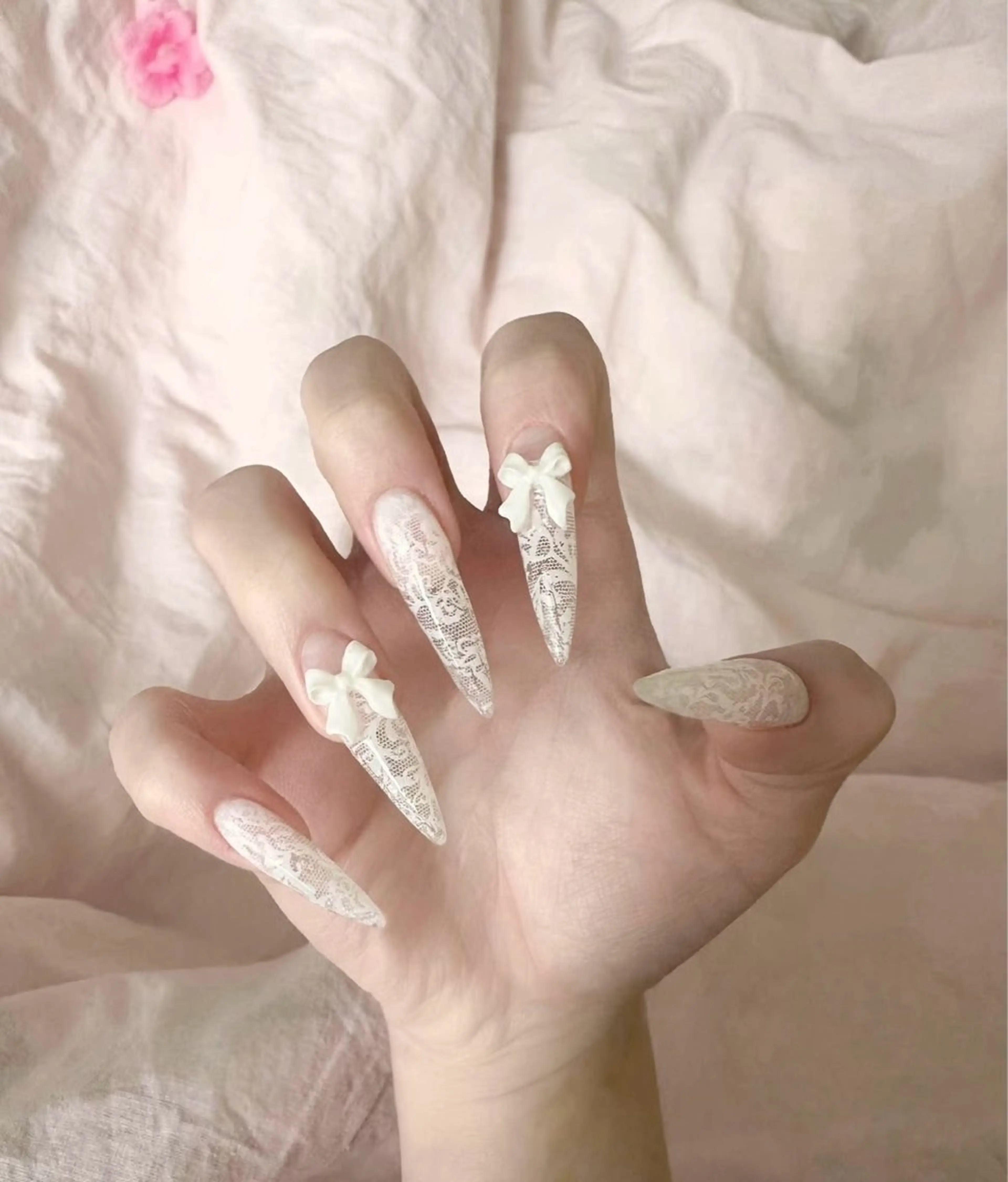 カラー グラデーションカラー ピンクカラー ハンドネイル AIN Nailのネイルデザイン