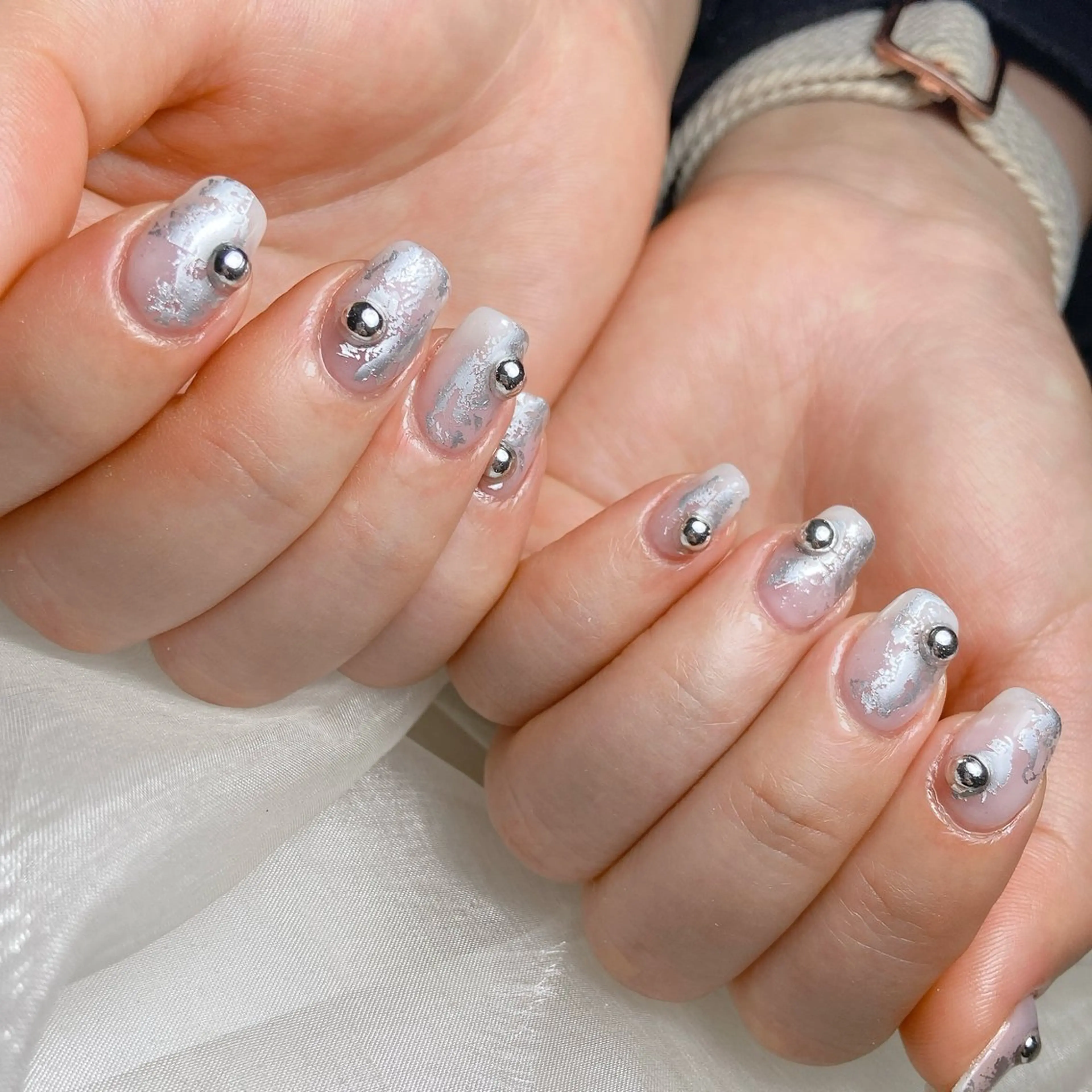 ネイル ニュアンスネイル ハンドネイル nailsalon REJOICEのネイルデザイン