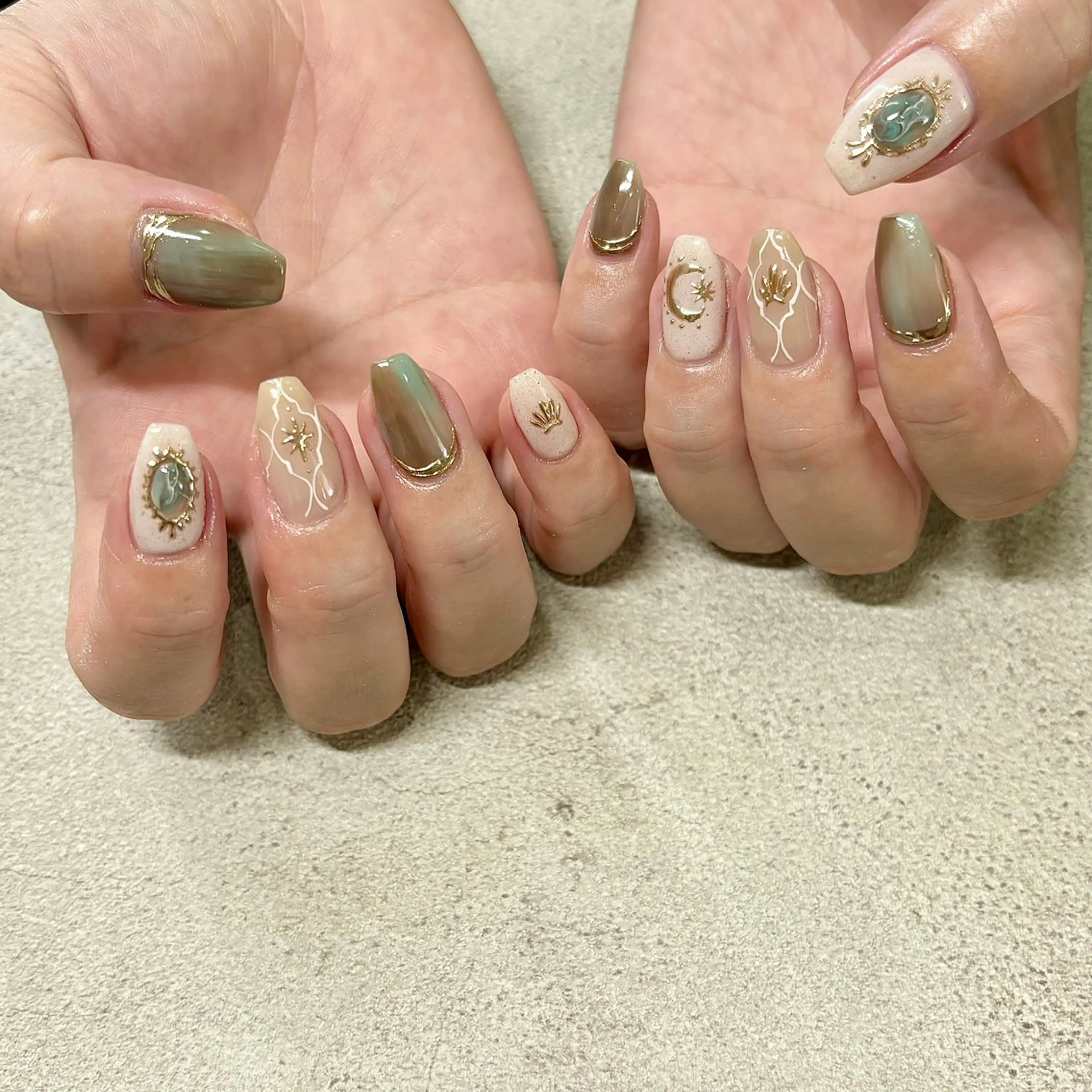 ネイル Allure小山店 後藤文香のネイルデザイン