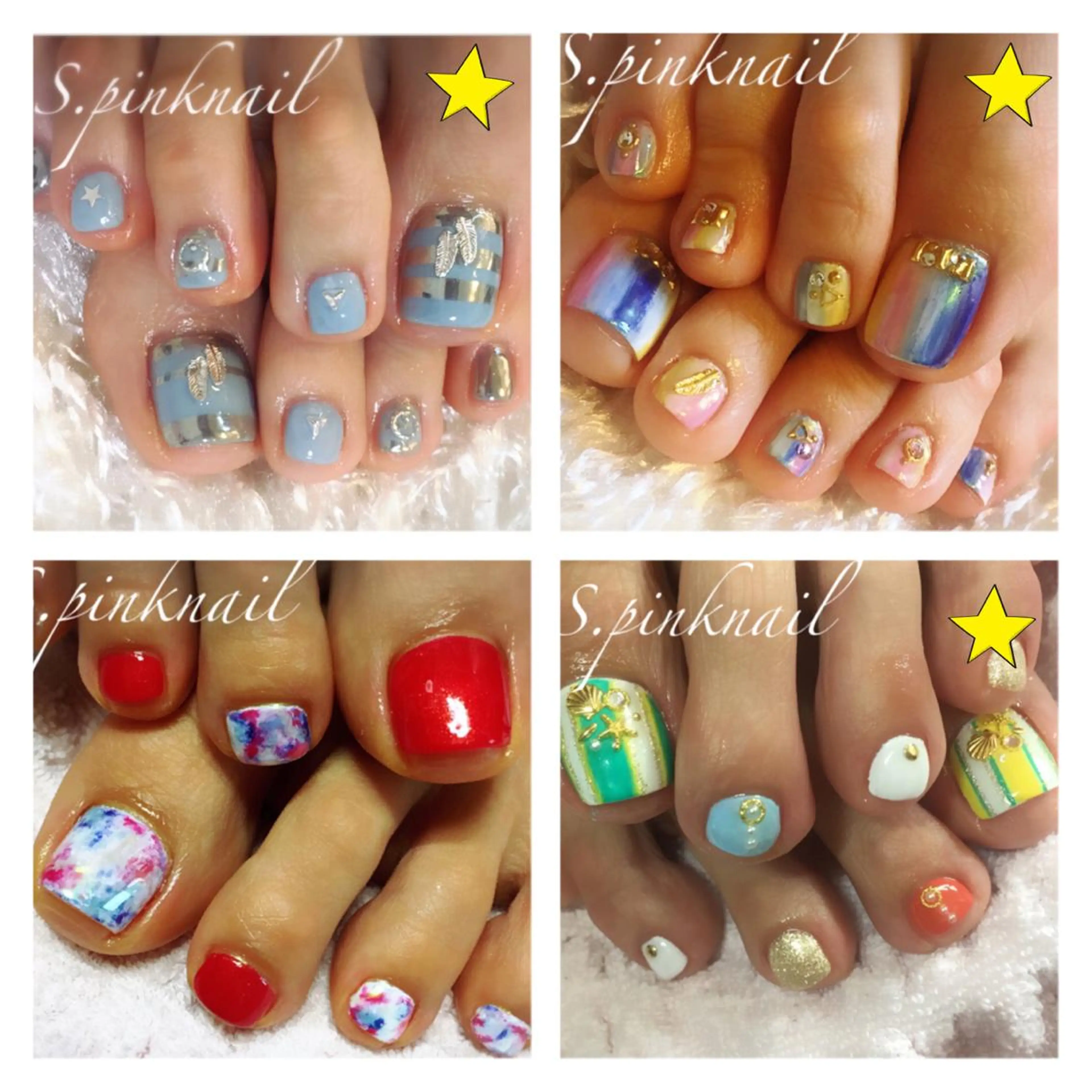 ネイル フットネイル Sincerely ☺︎のネイルデザイン