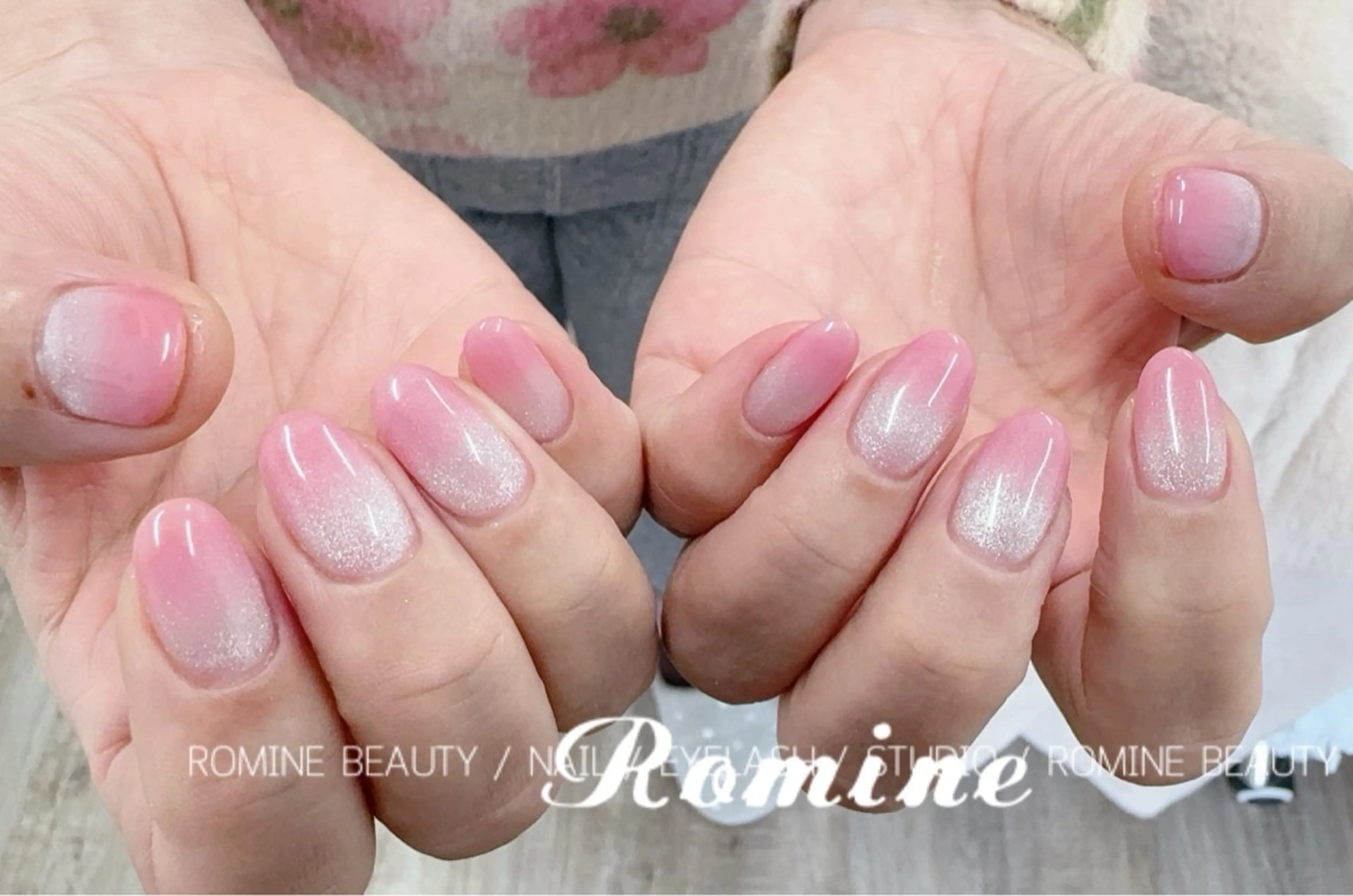 ネイル ハンドネイル Romine アイラッシュ&ネイルのマツエク・マツパデザイン