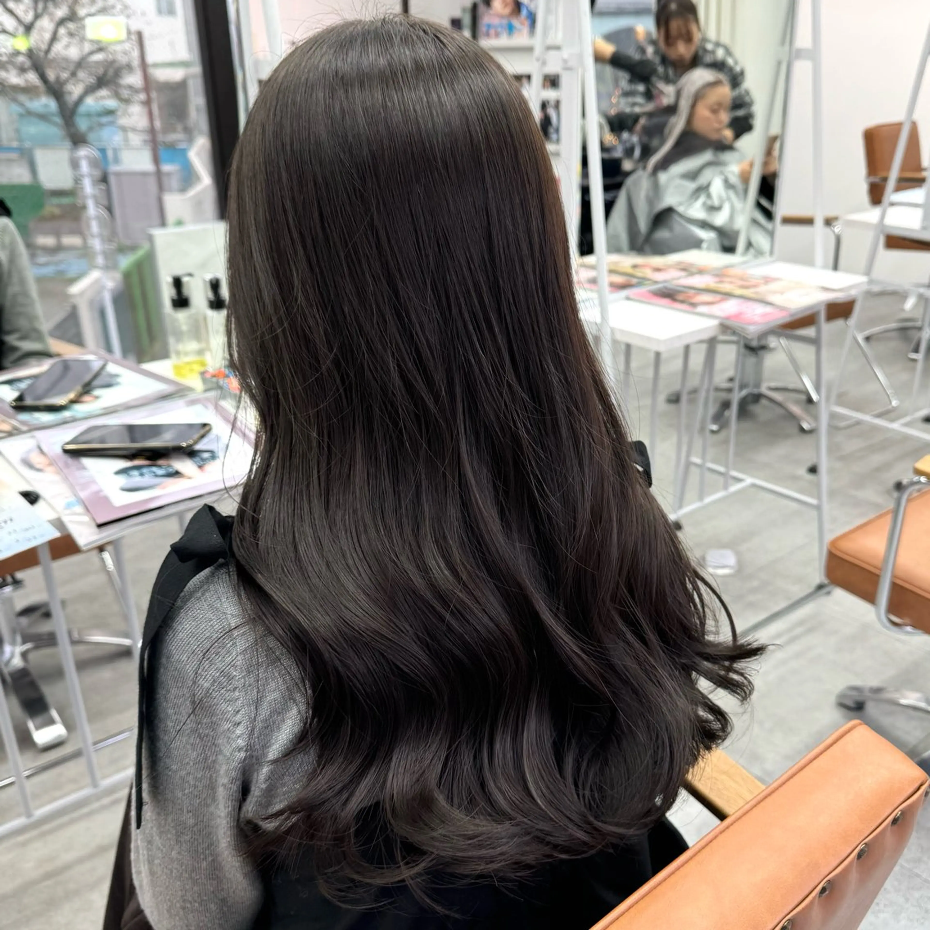ロング カラー ヘアアレンジ ブリーチなしカラー /新百合ヶ丘/安形翔のヘアスタイル