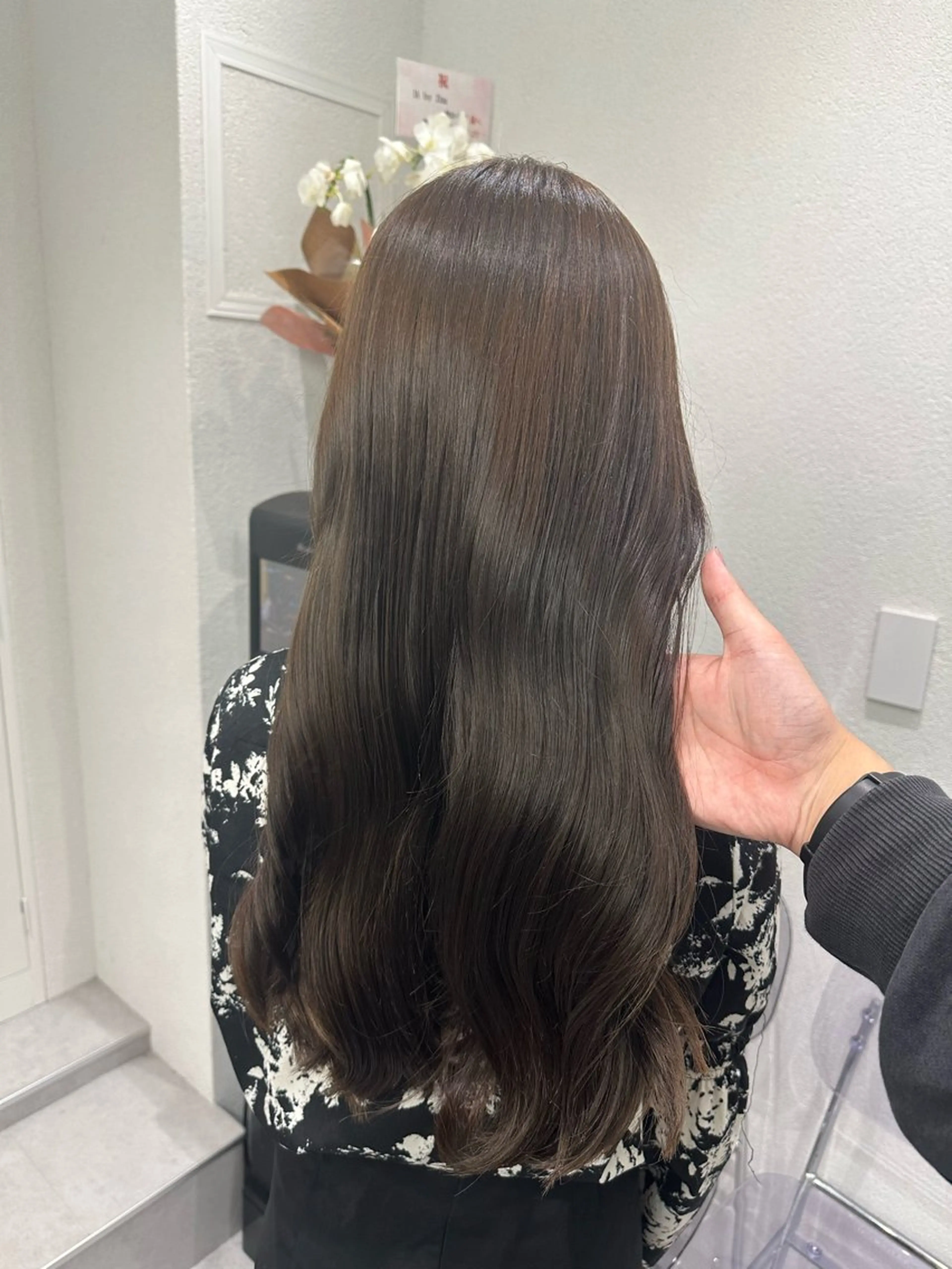 ロング カラー カット ヘアカラー トリートメント 🪞個室サロン/韓国 艶髪/keito🪞のヘアスタイル