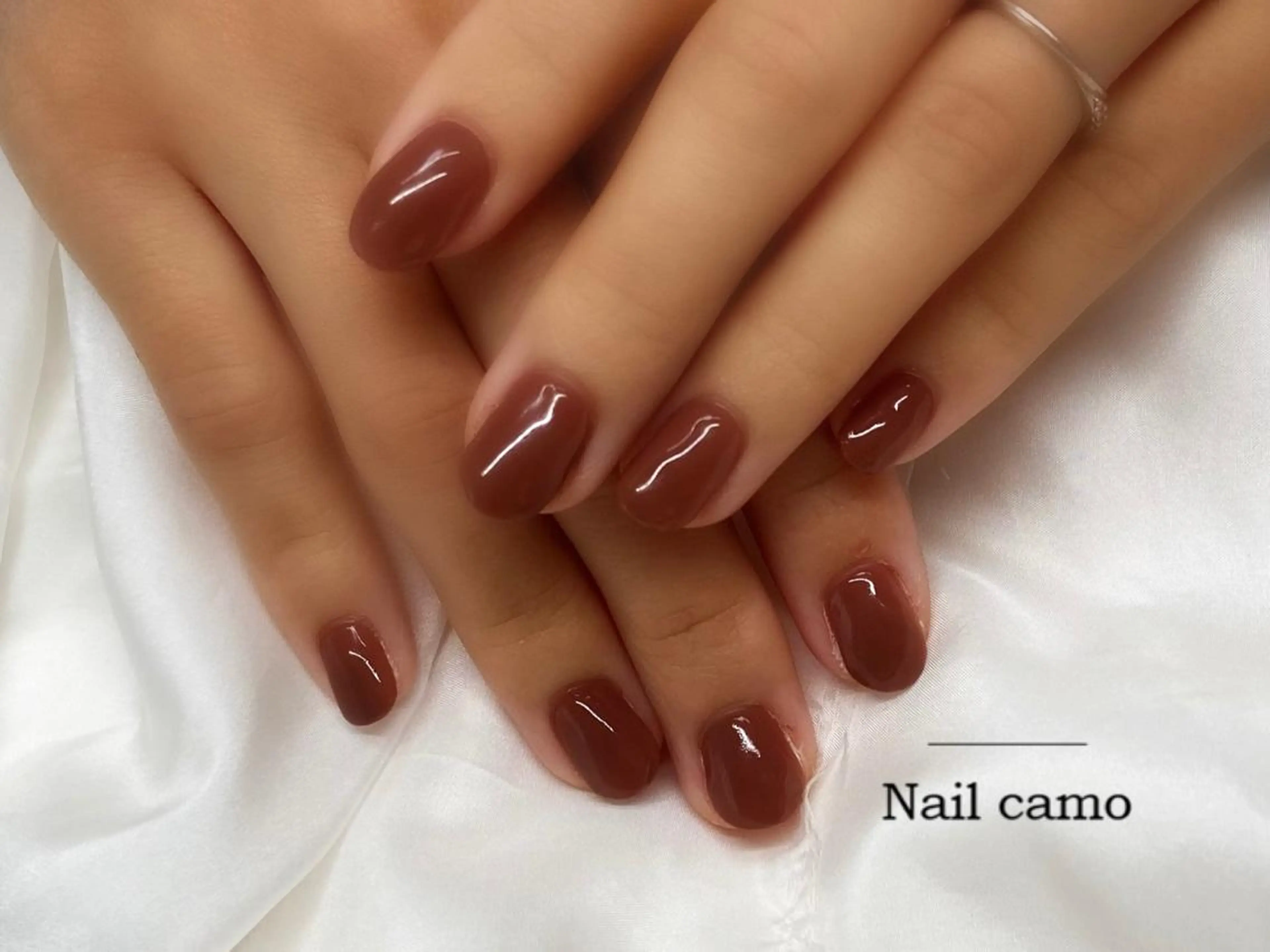 ネイル ワンカラーネイル ハンドネイル 🌟Nail camo🌟のネイルデザイン