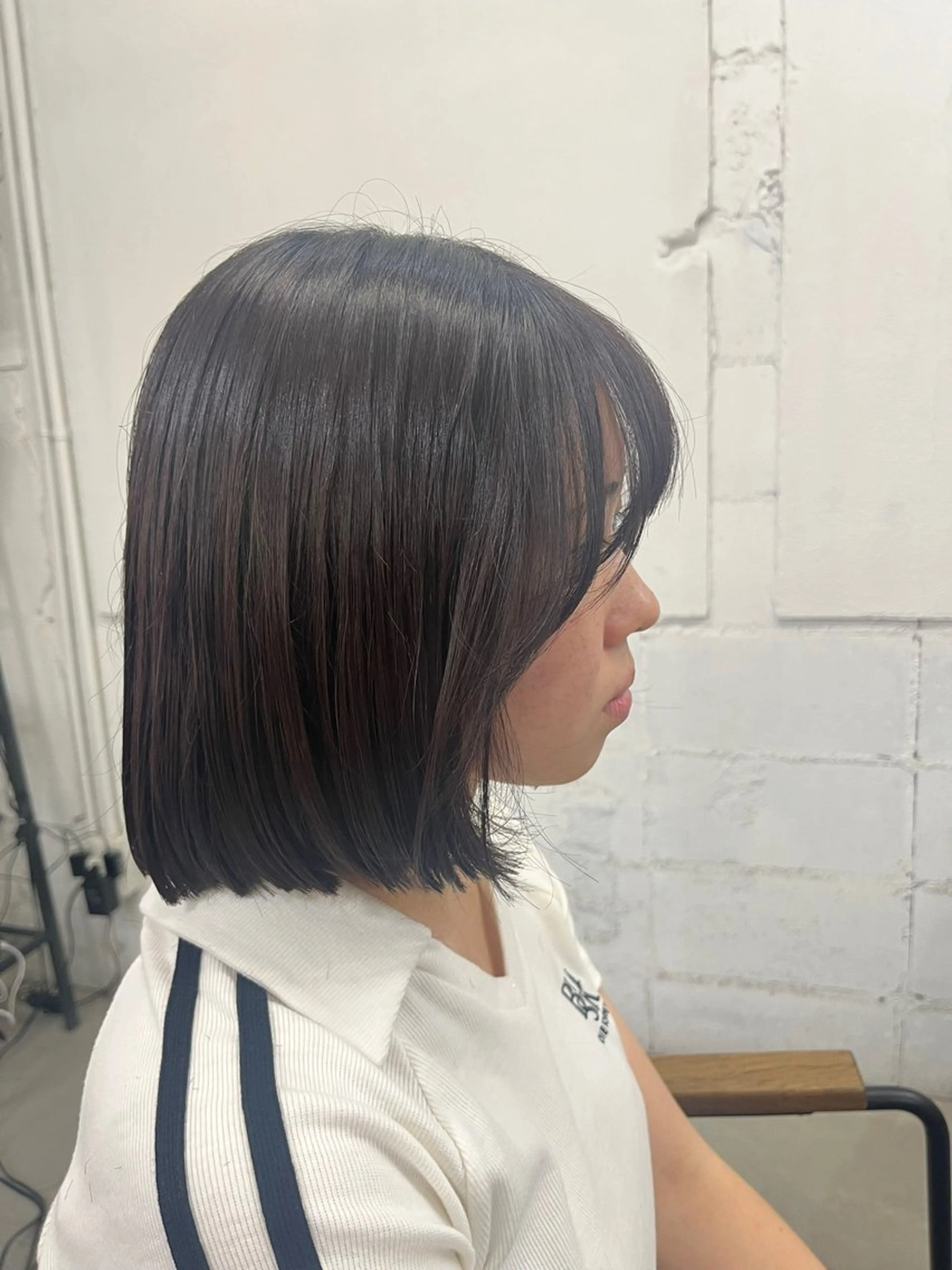 ショート ボブ カット ヤマモト マミコのヘアスタイル