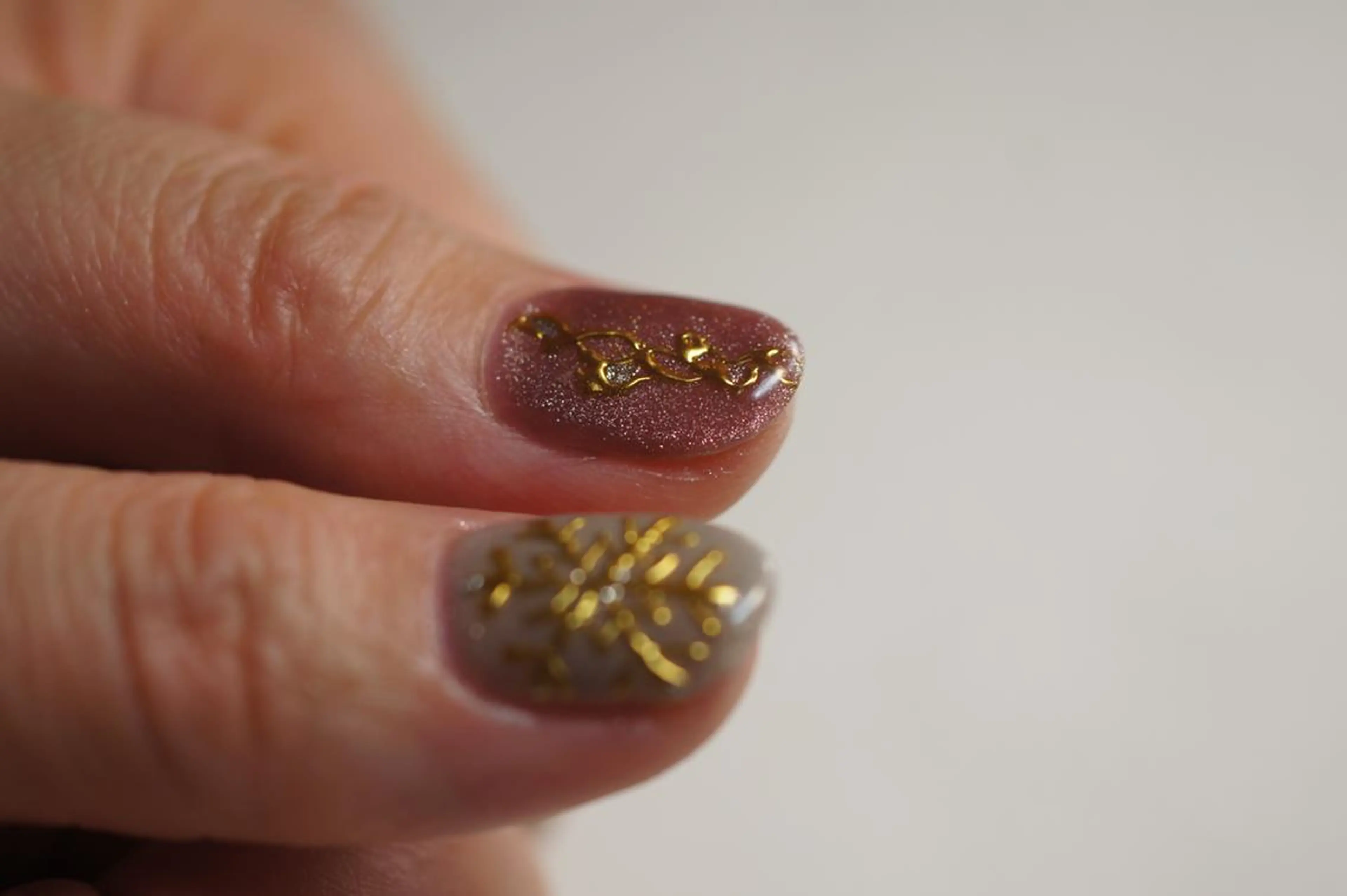 ネイル アートネイル マグネットネイル nails muu まゆのネイルデザイン