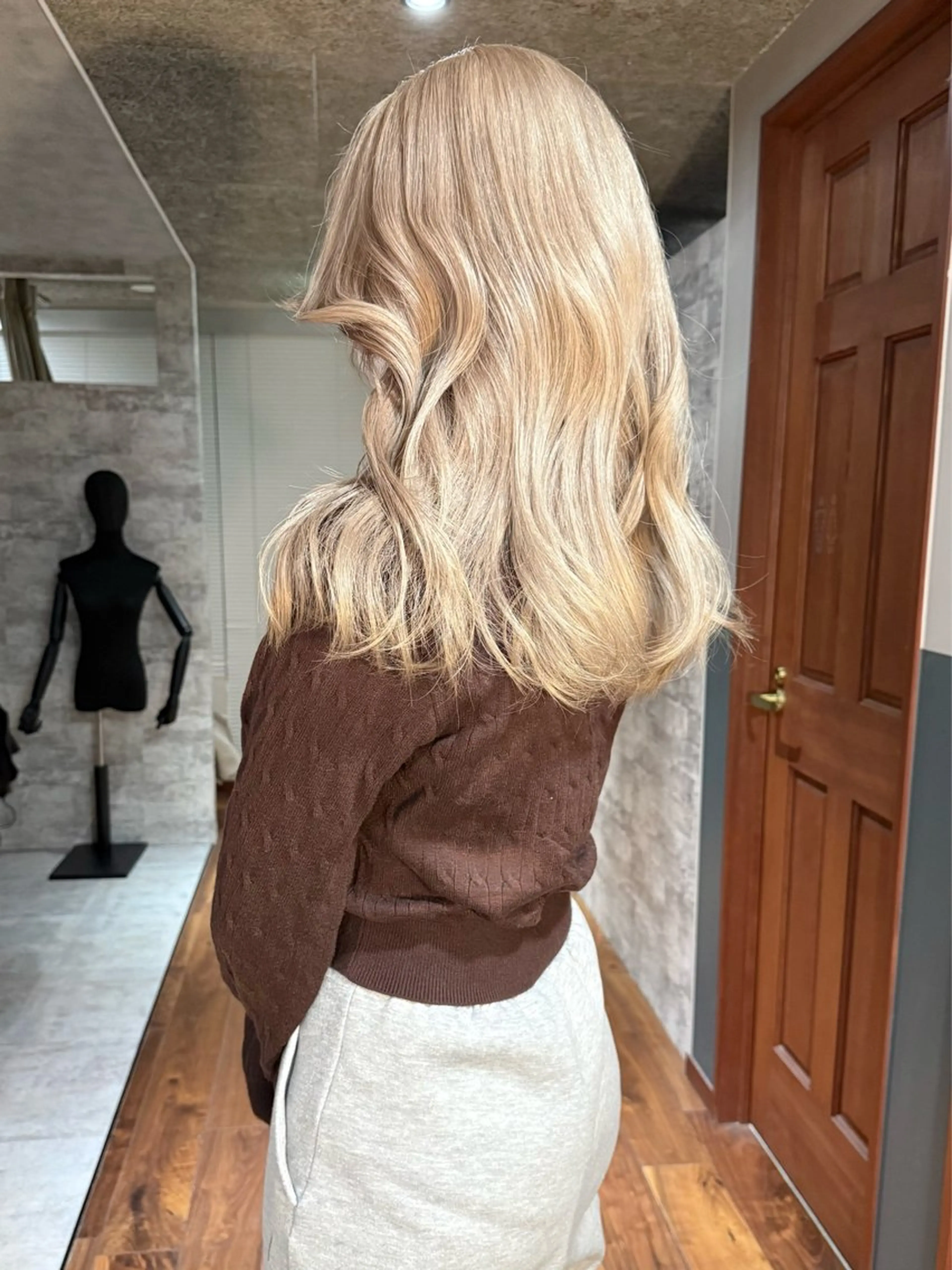 セミロング カラー カット ヘアカラー トリートメント mai / linoah˚✧のヘアスタイル