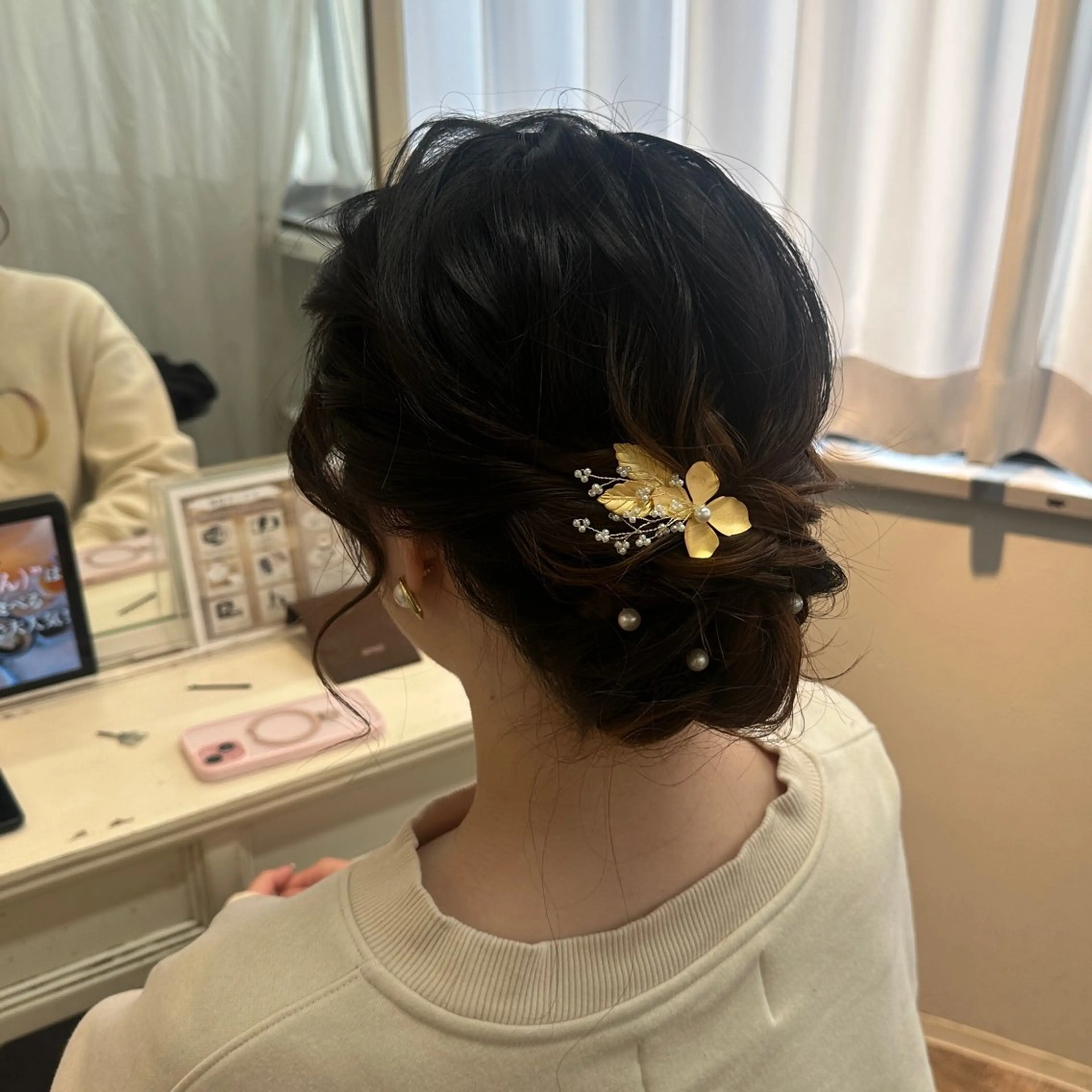 ヘアアレンジ さとう めいのヘアスタイル