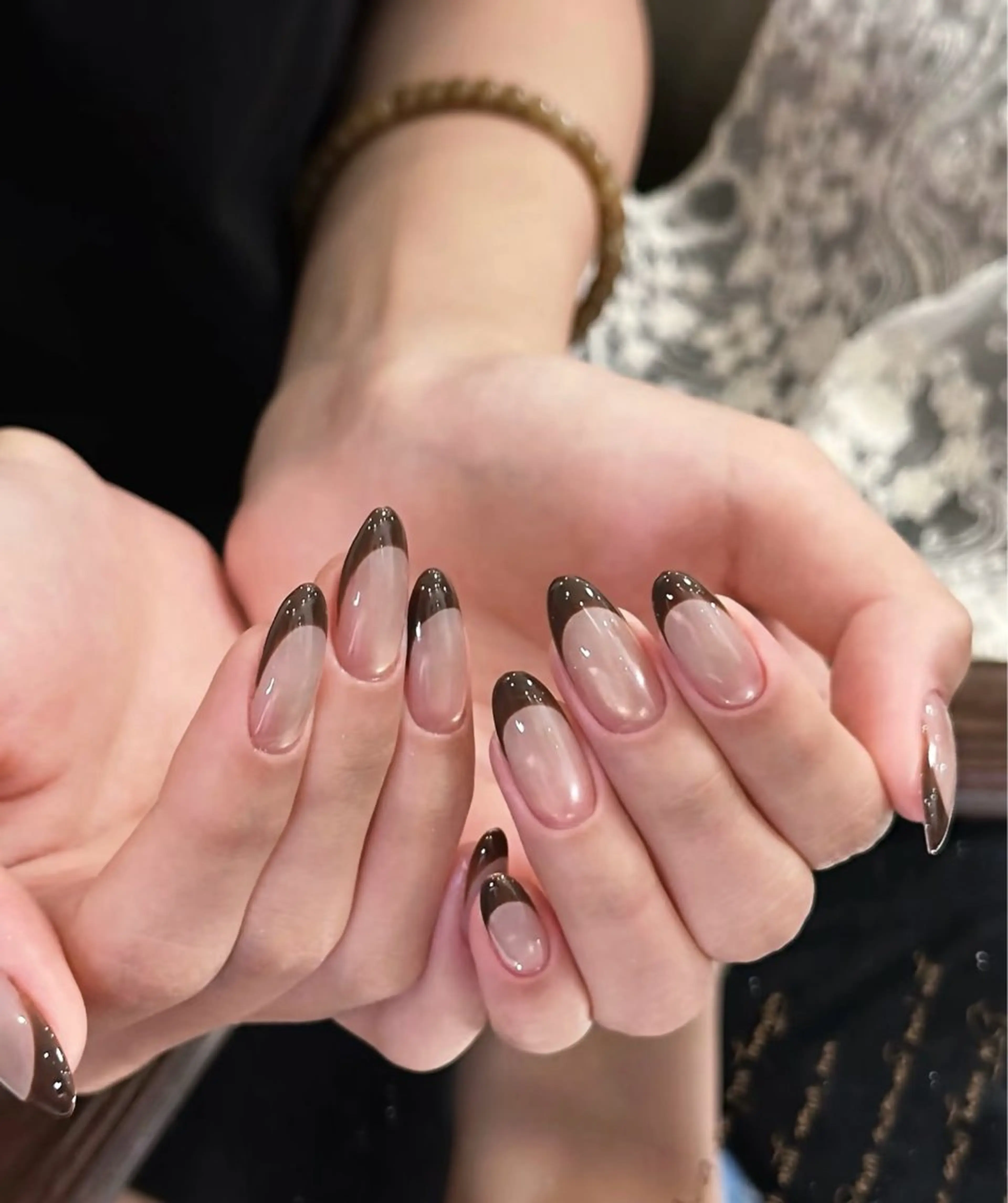 ネイル アートネイル フレンチネイル マグネットネイル ミラーネイル オフィスネイル ハンドネイル Blossom nail_研修のネイルデザイン