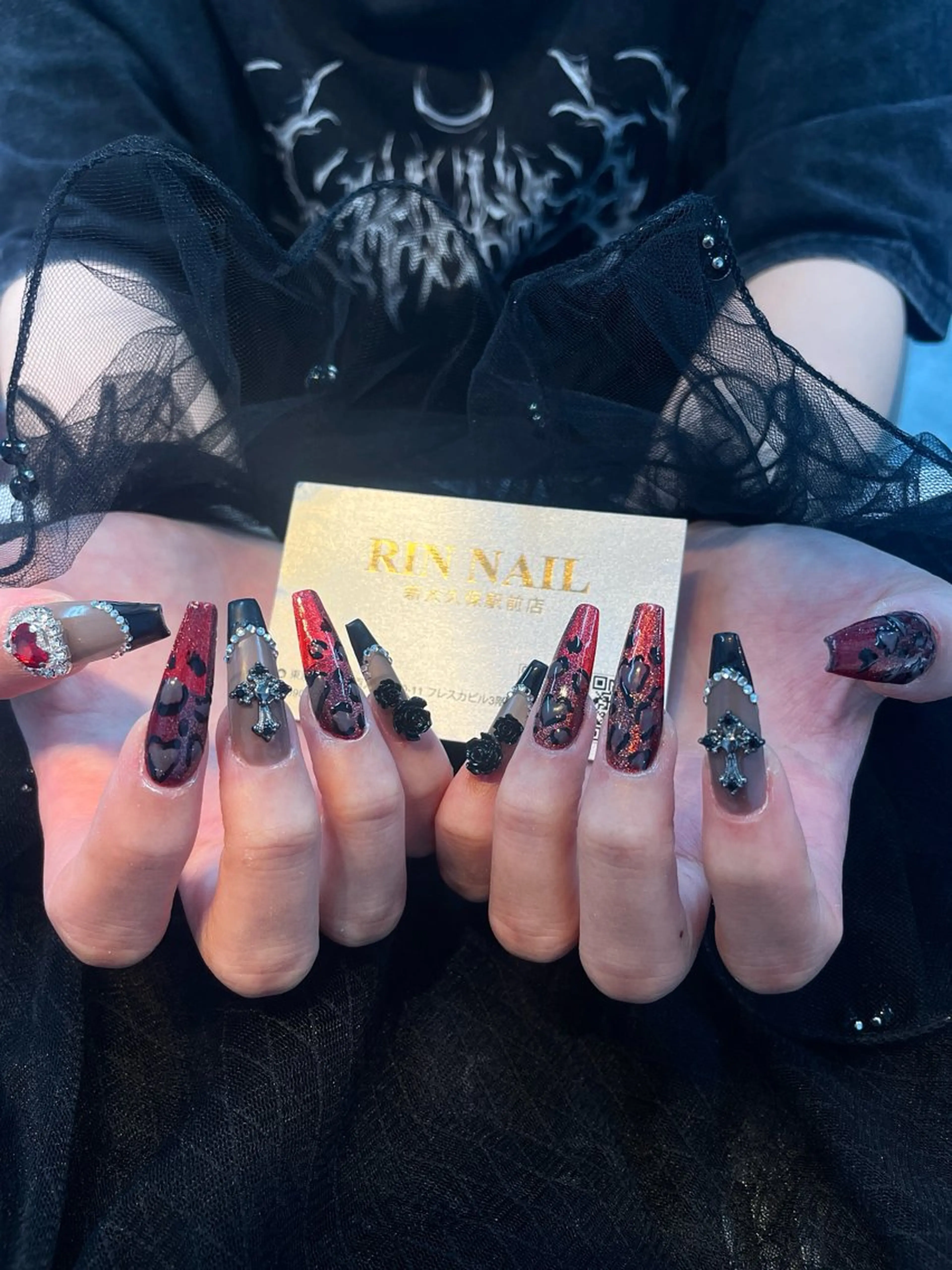 ネイル アートネイル フレンチネイル ジェルネイル 韓国ネイル ミラーネイル ハンドネイル Rin Nail 新大久保店のネイルデザイン