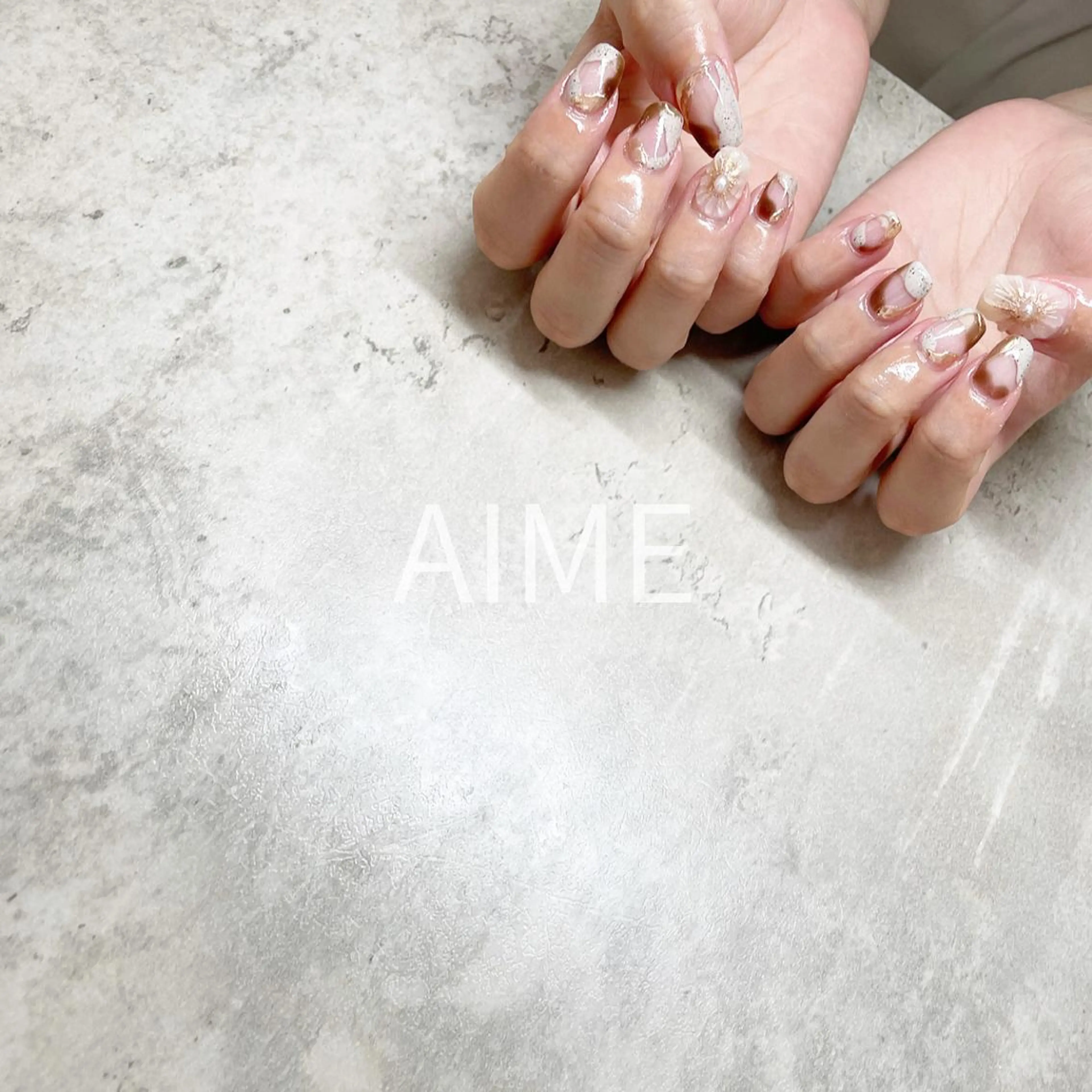 ネイル ハンドネイル AIME （momo）のネイルデザイン