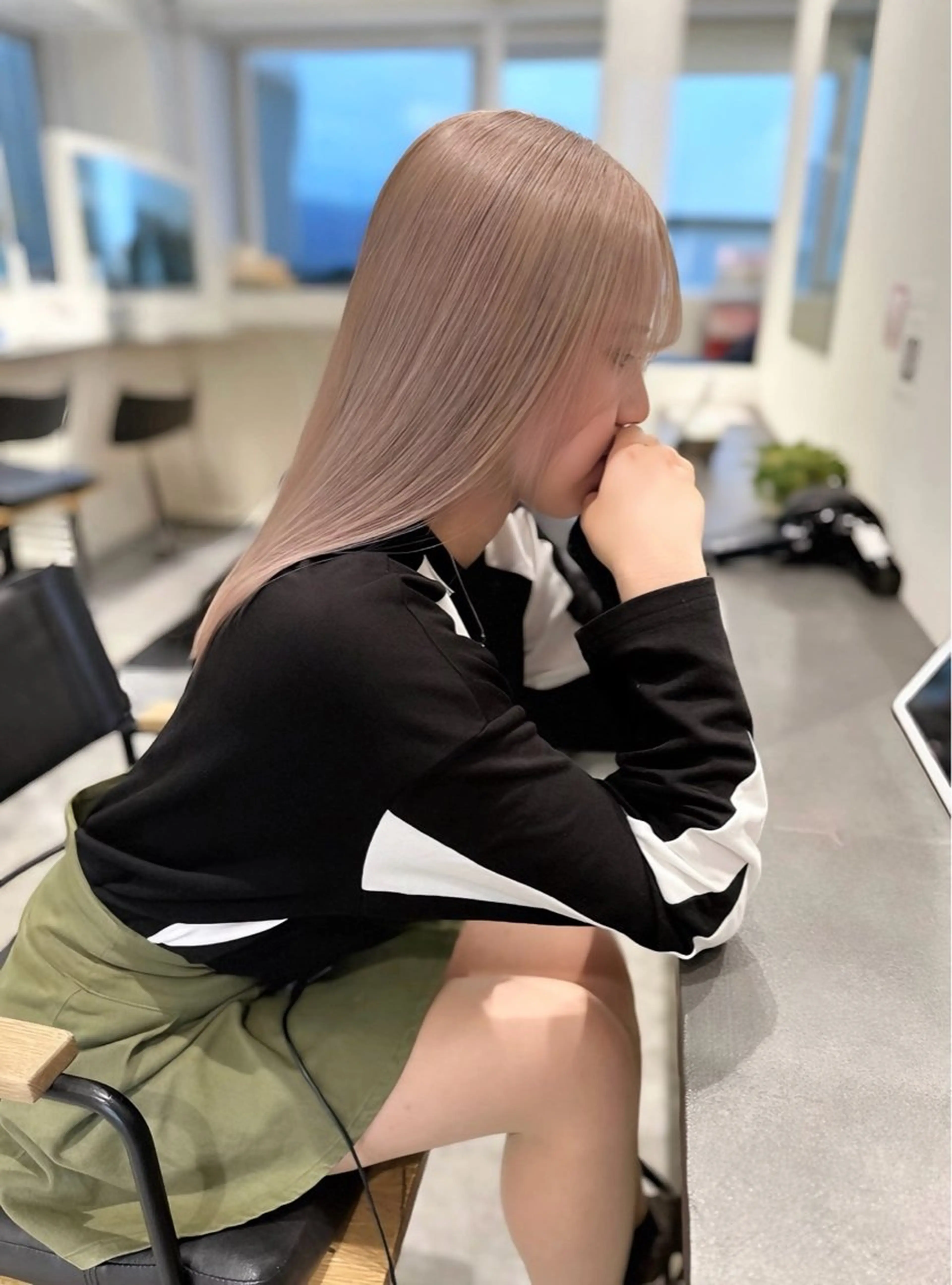 カラー ヘアカラー ハイトーン /ブリーチ/miyuのヘアスタイル