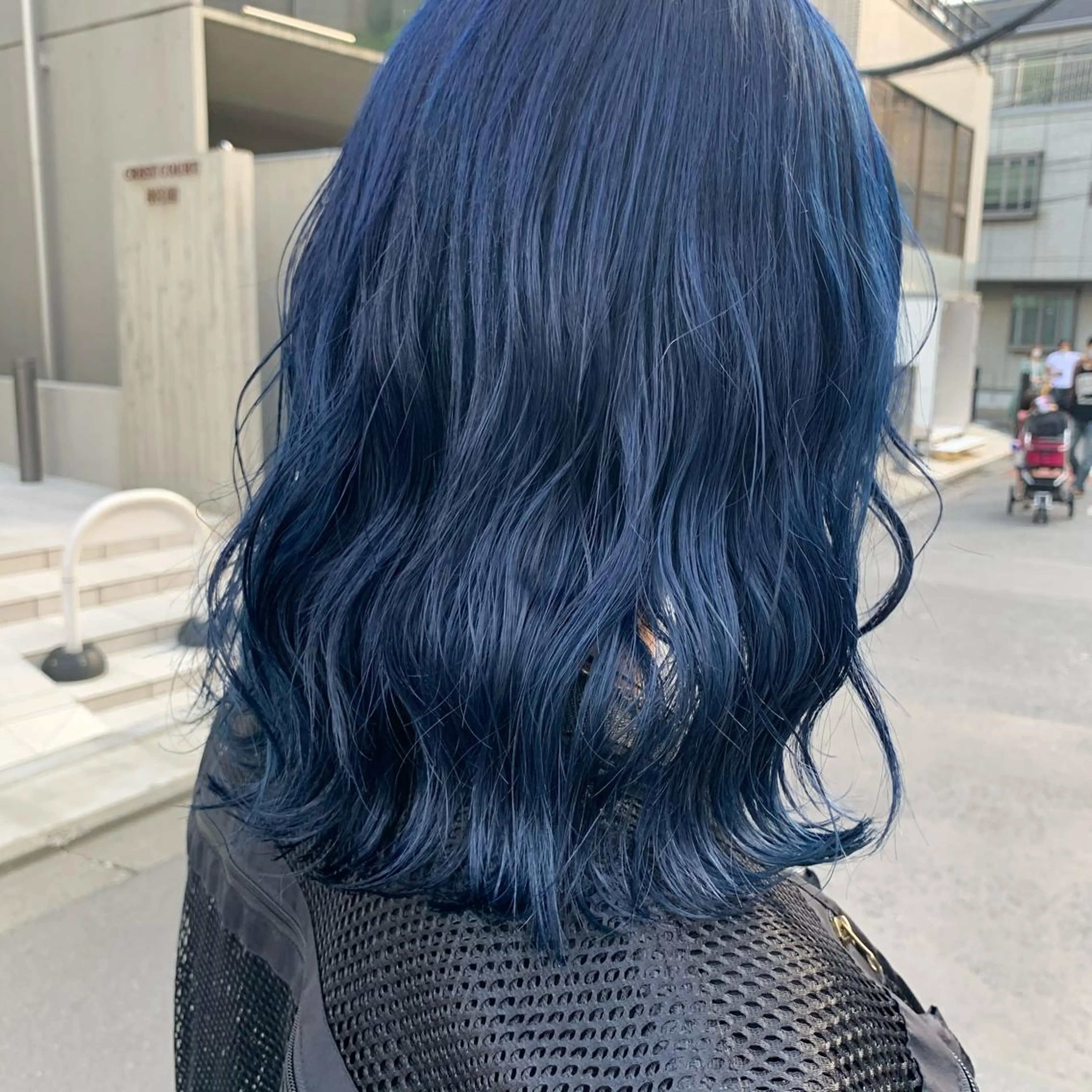 セミロング カラー パーマ ヘアアレンジ ヘアカラー トリートメント ヘアセット 🌈インナーカラー ‘ショウマ’🌈のヘアスタイル
