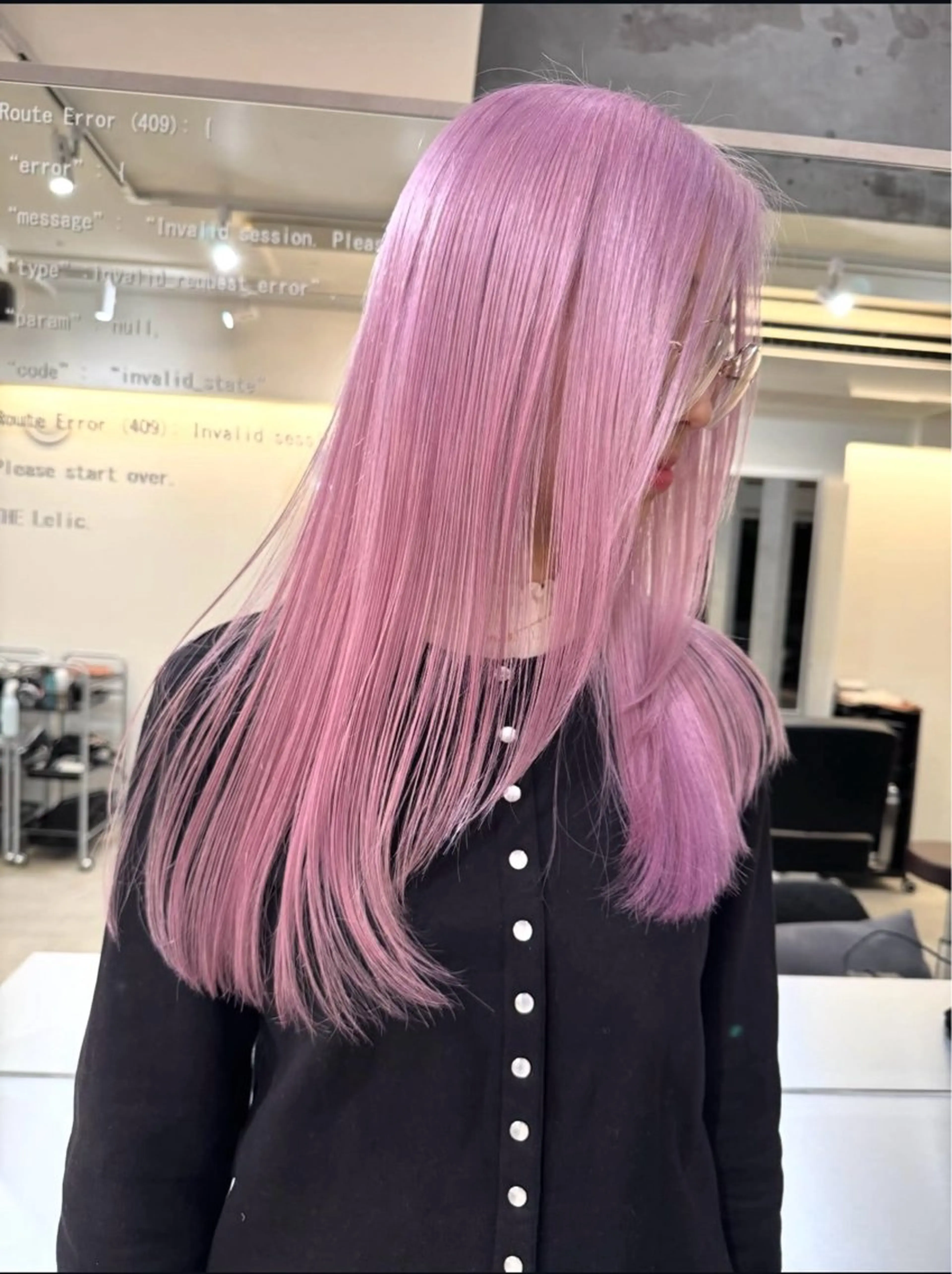 一番人気【ケアハイブリーチ（ダメージ率90%減）】＋【カット】＋【2STEPトリートメント】＃ホワイトブロンドの写真