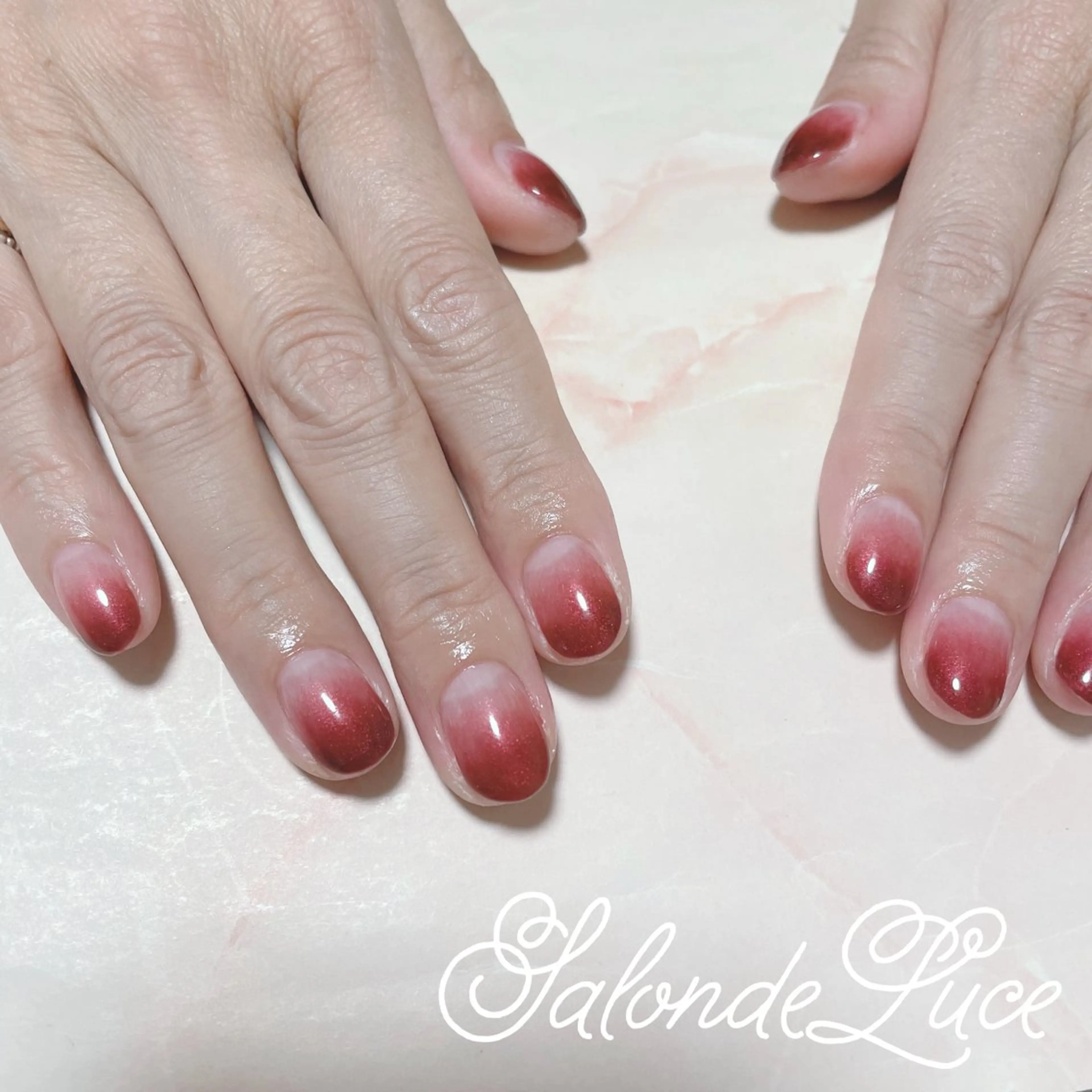 ネイル グラデーション Salon de Luceのネイルデザイン