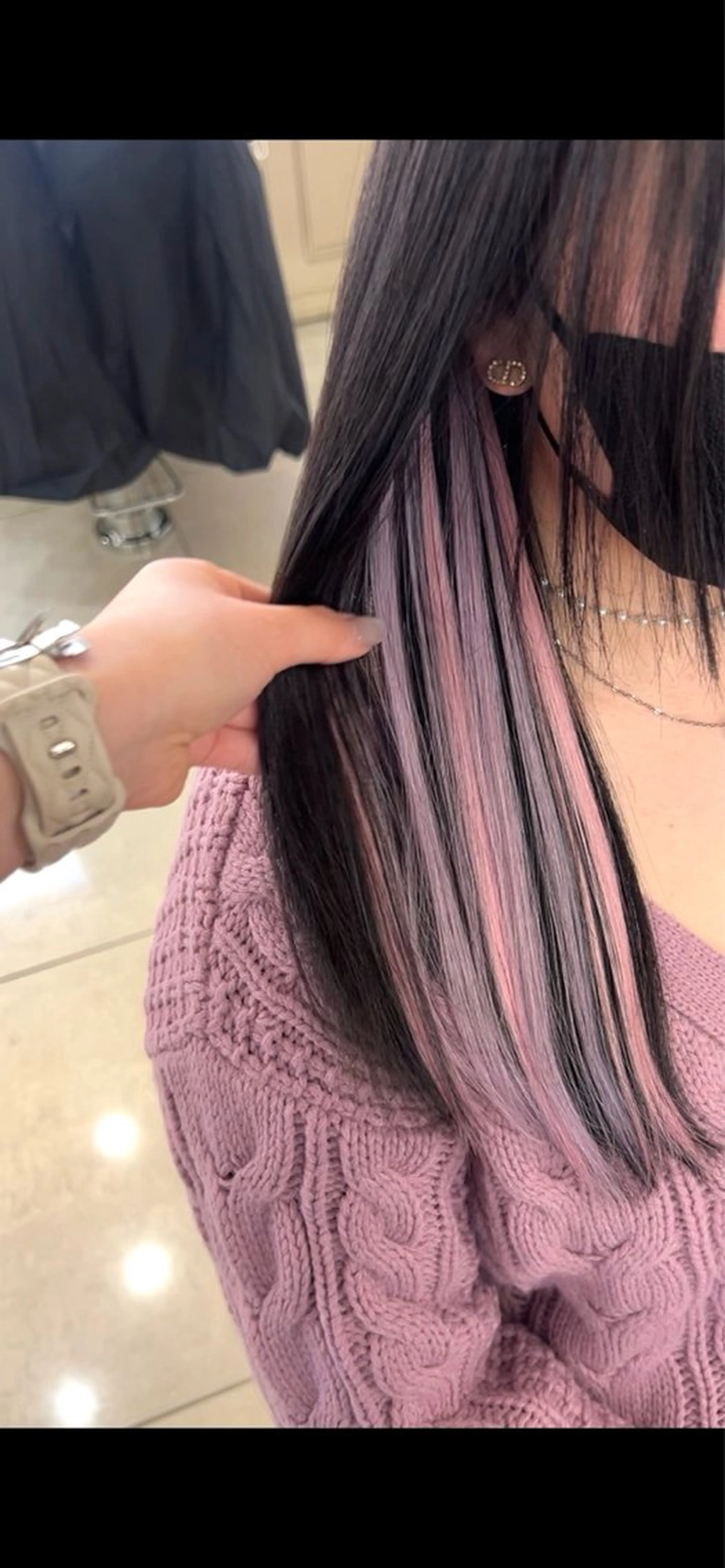 エクステ 髪質改善🫧艶カラー ✨エクステ🎀しゅりのヘアスタイル