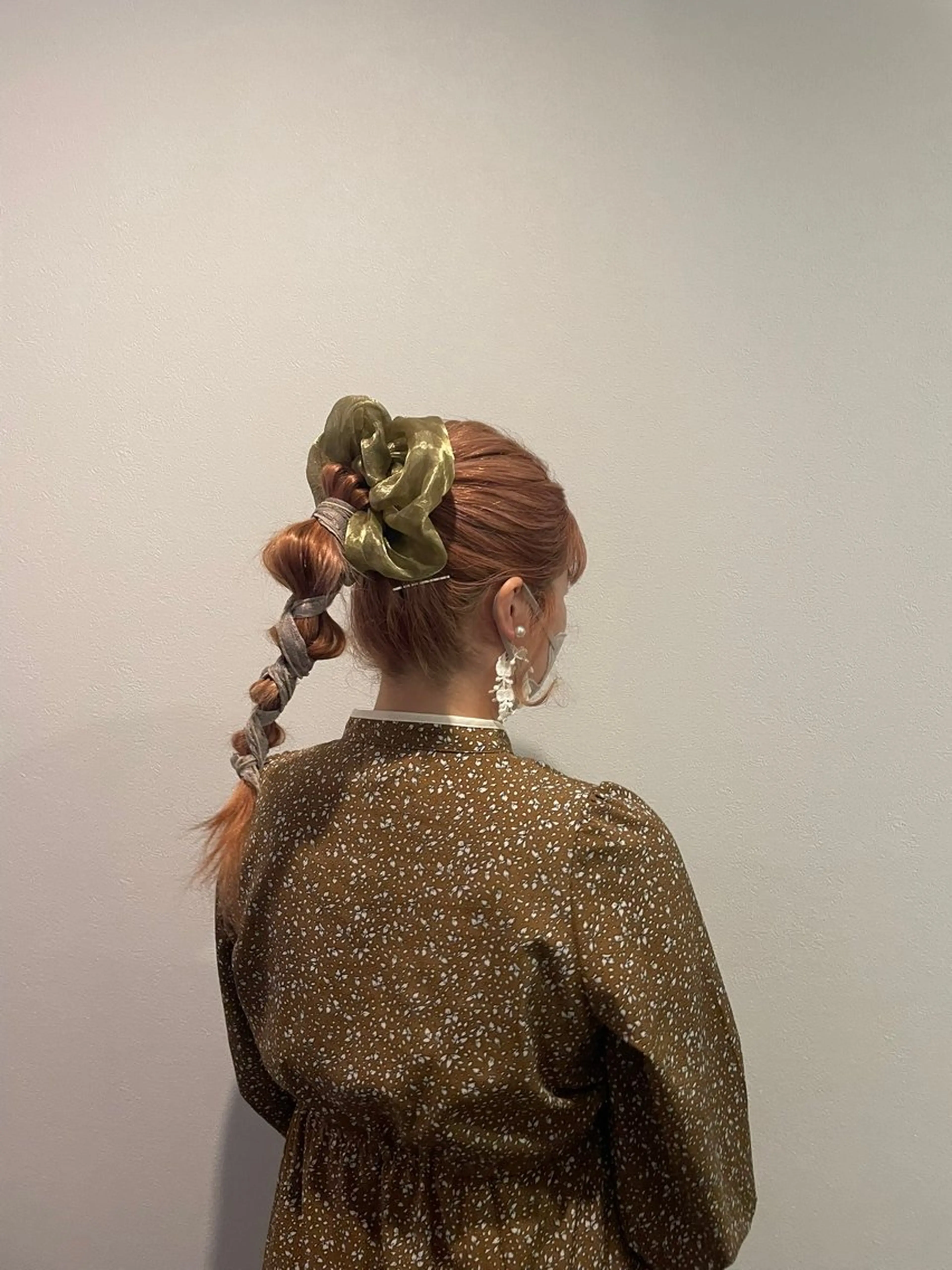 ヘアアレンジ ヘアセット/艶カラー /まつげパーマ/りおのヘアスタイル