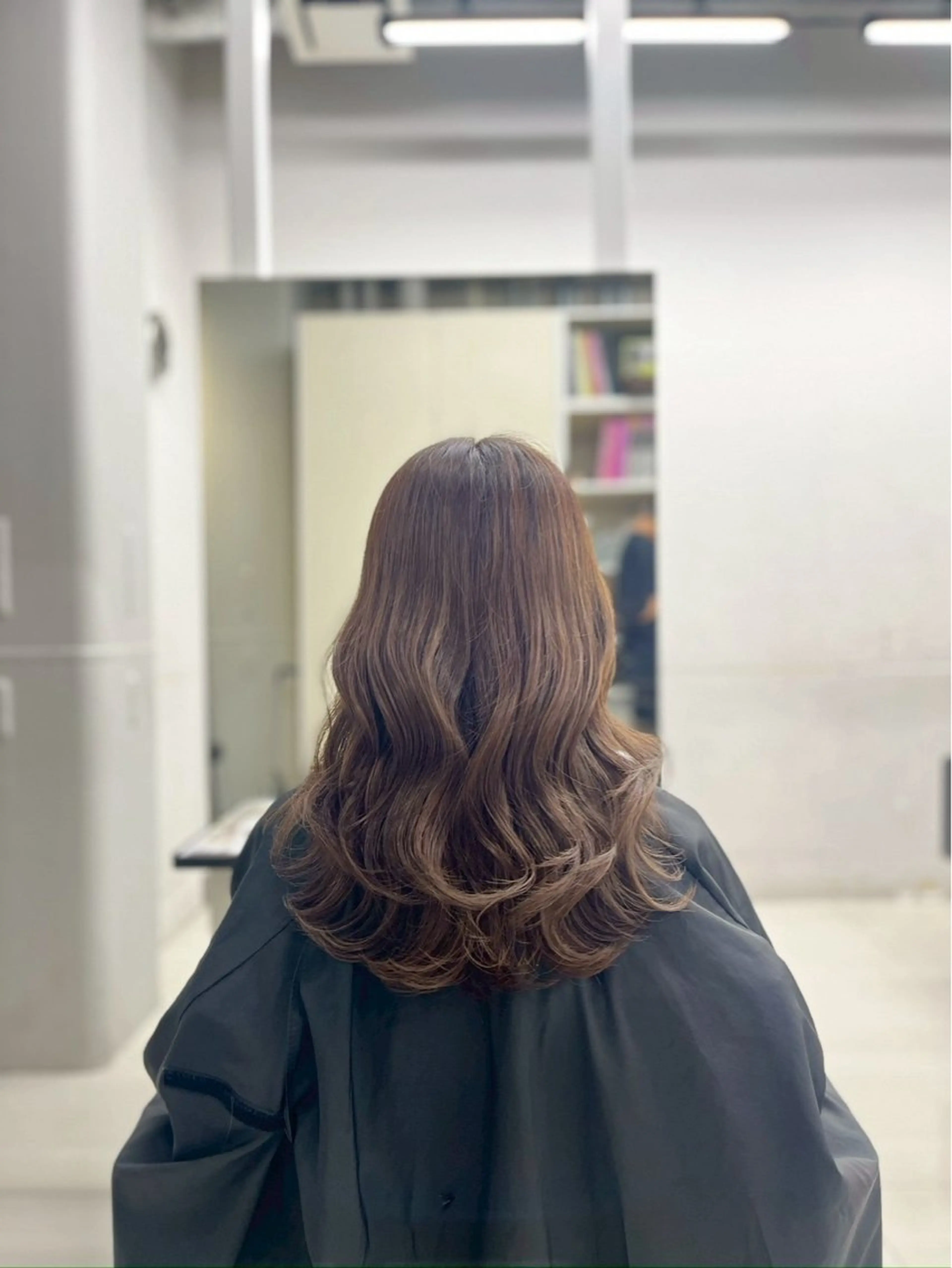 ロング ヘアカラー トリートメント ALIVE 小池柚葉のヘアスタイル