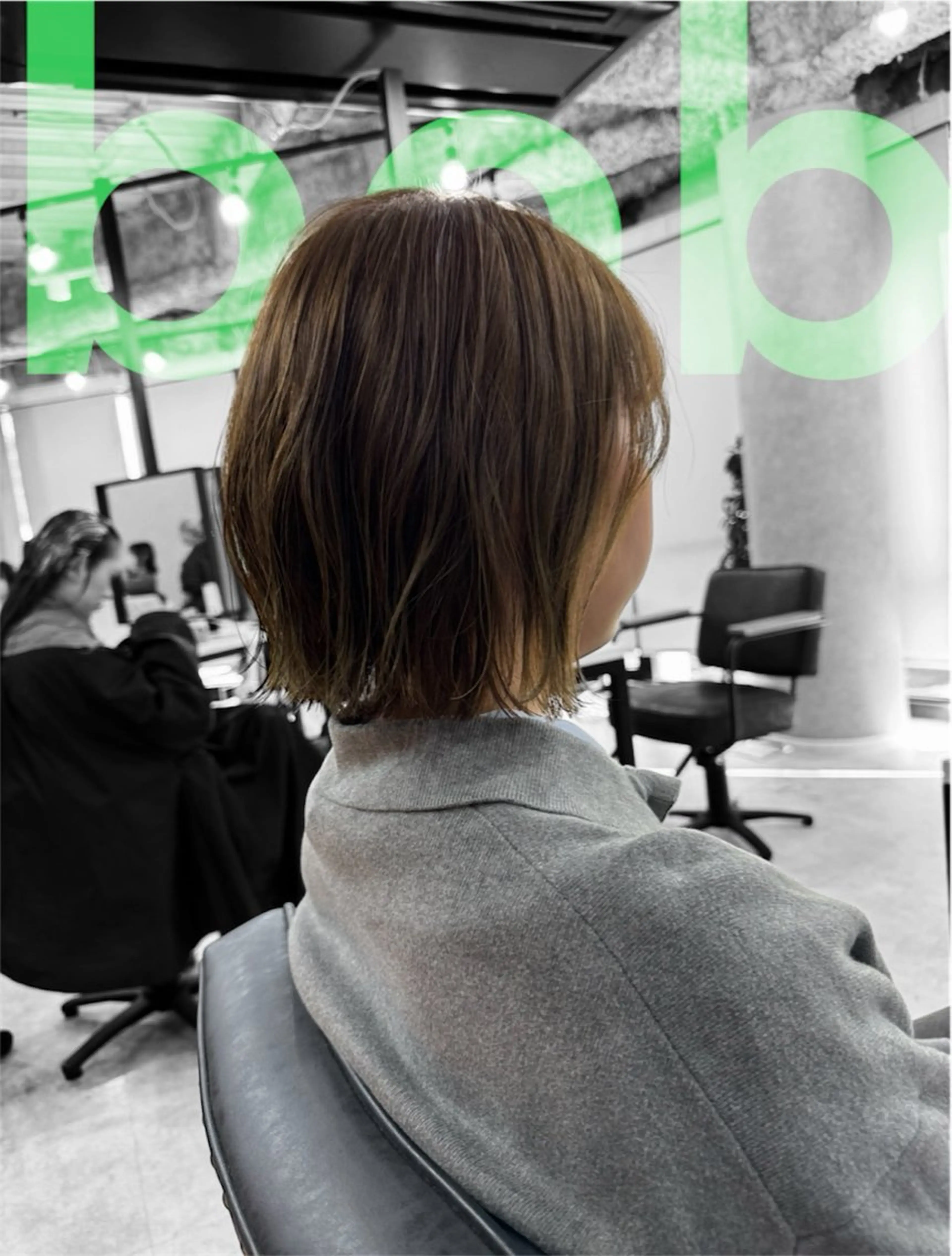 ショート 切りっぱなしボブ ボブ 最高峰ボブ/ 切りっぱなし/田野のヘアスタイル