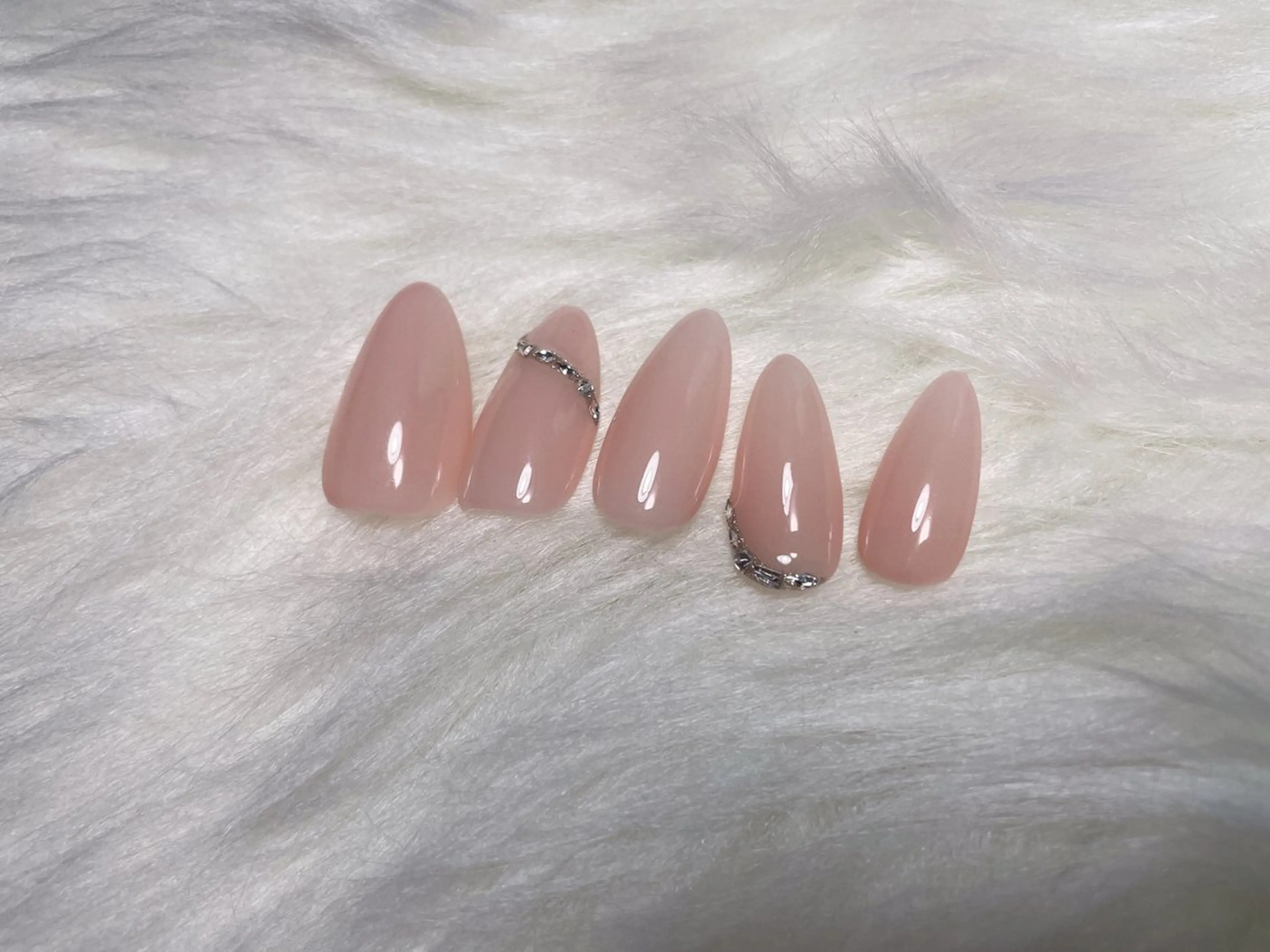 ジェル4本アートの写真