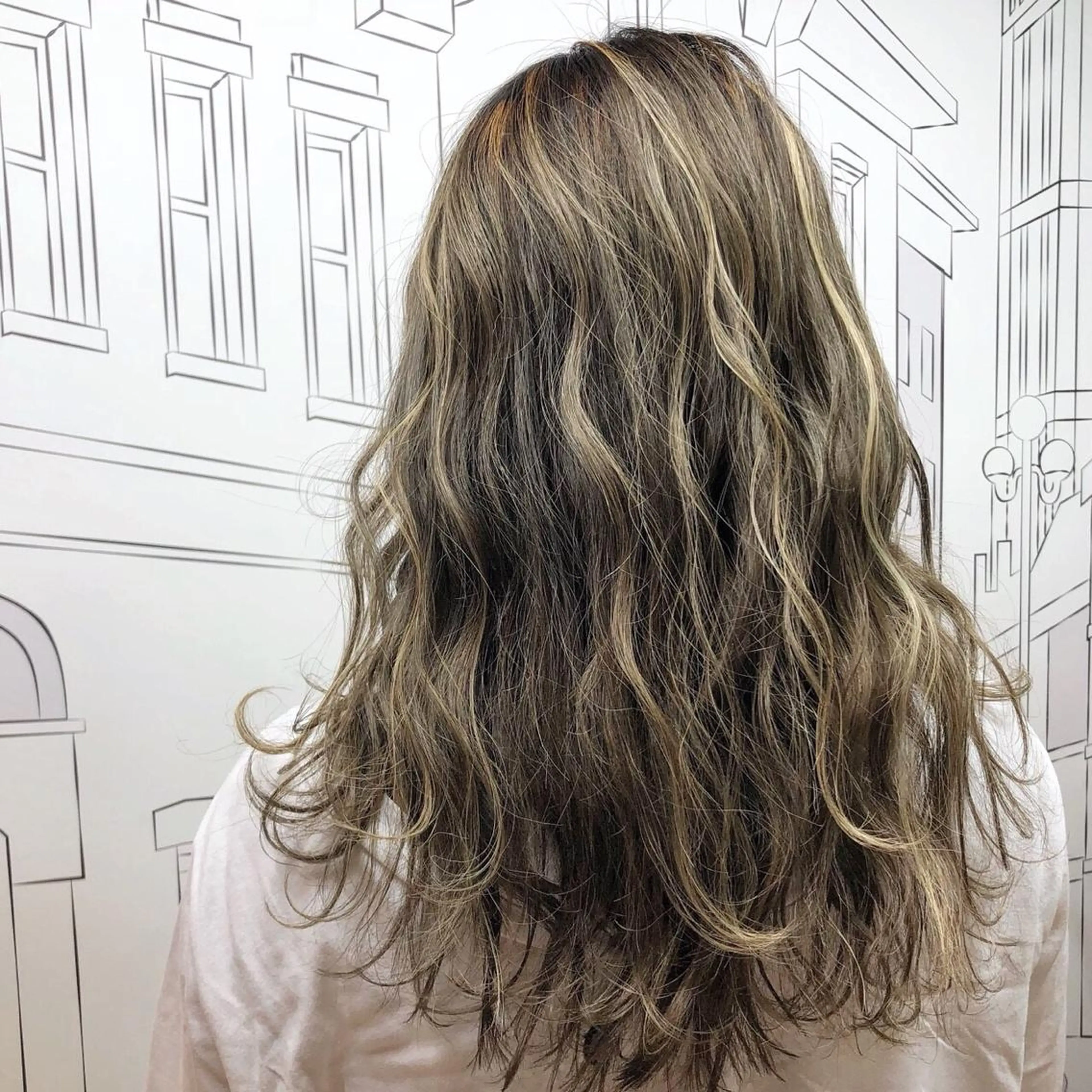 ロング カラー レイヤー,ボブ / 彩未のヘアスタイル