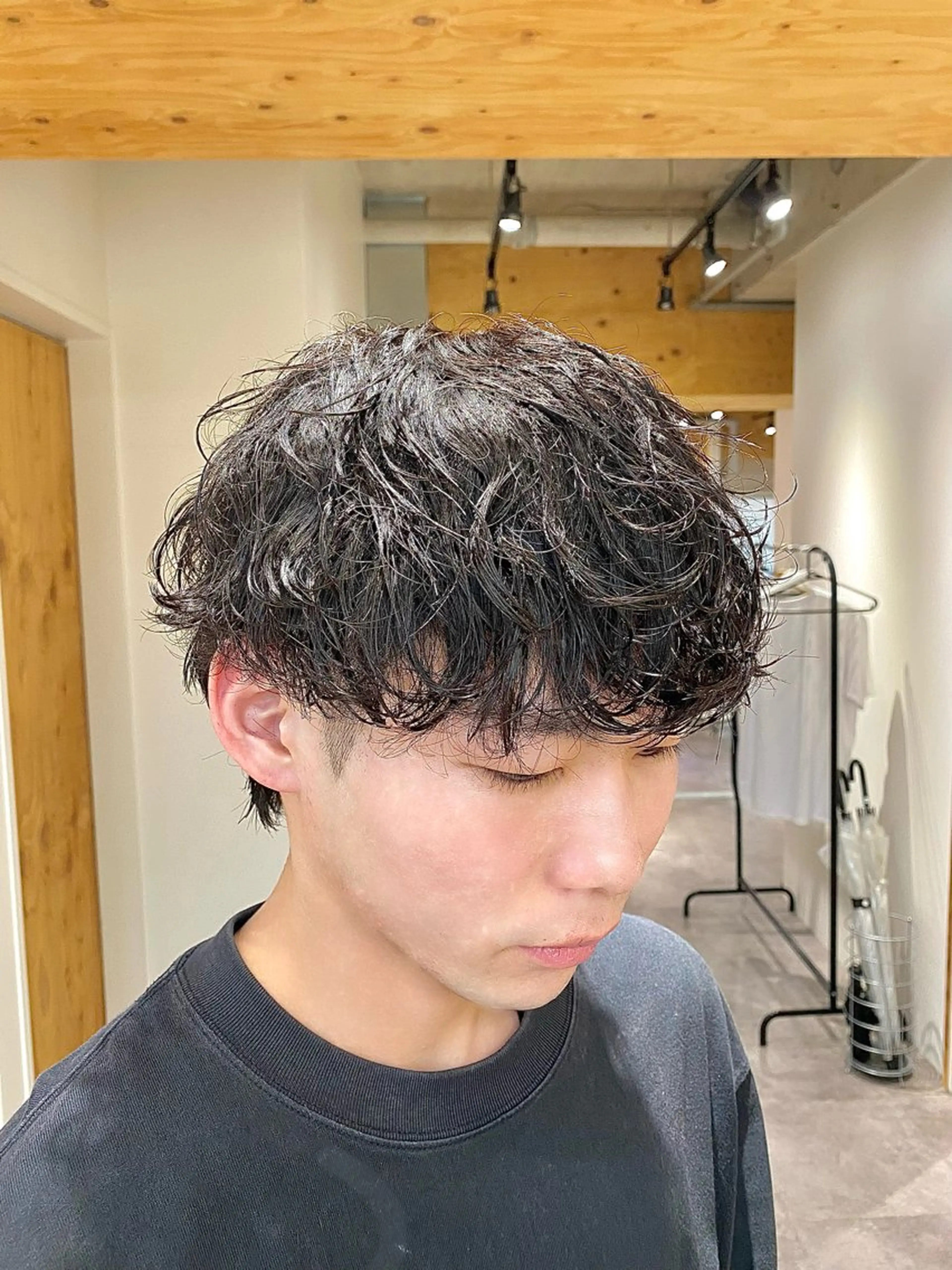 【1~3回目まで】📍メンズカット+シャドウパーマor無造作パーマ📍(シャンプーブロー込)の写真