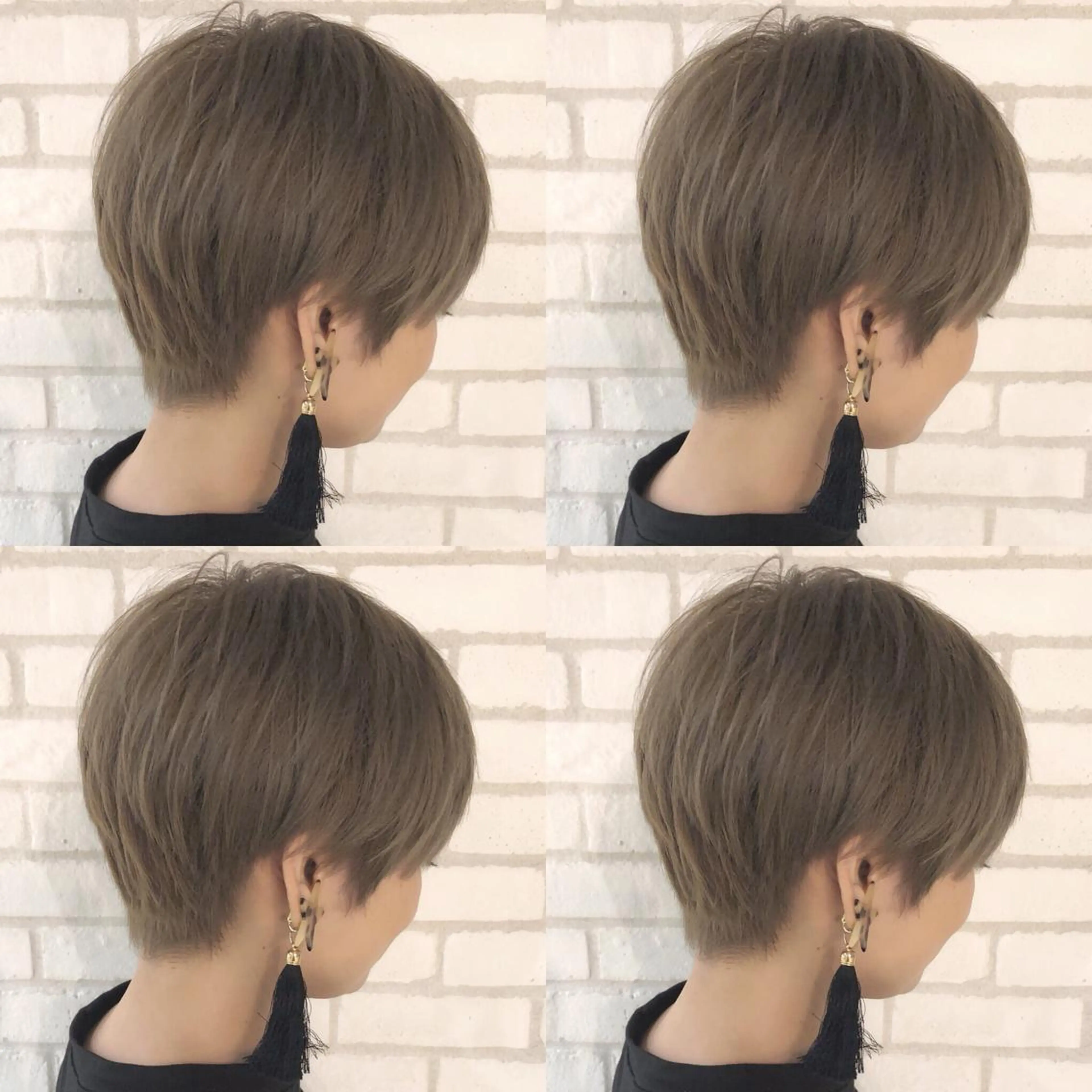 ショート カラー 小島 侑衣のヘアスタイル