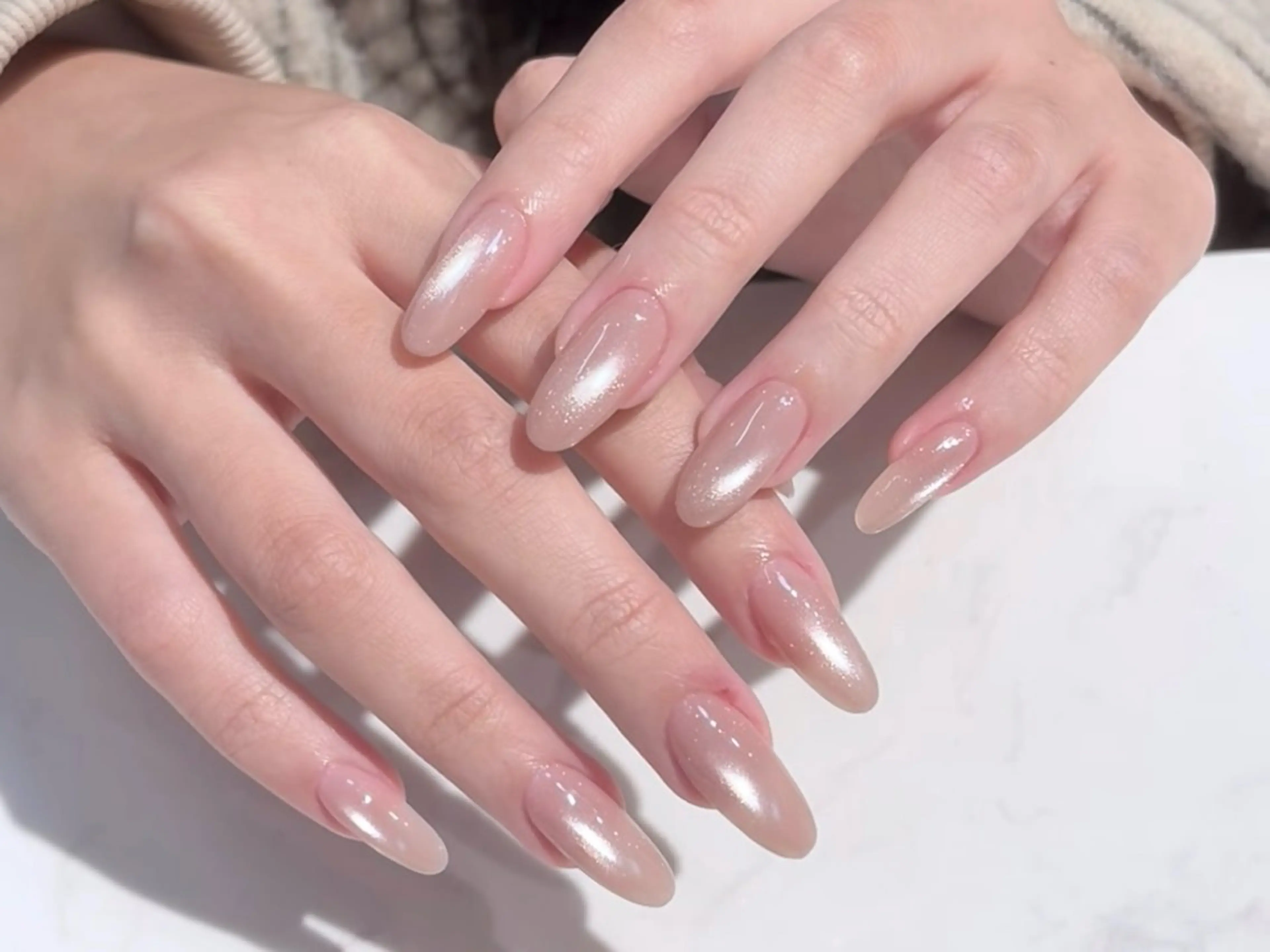 ネイル ハンドネイル GreenNail salonパラジェルのネイルデザイン