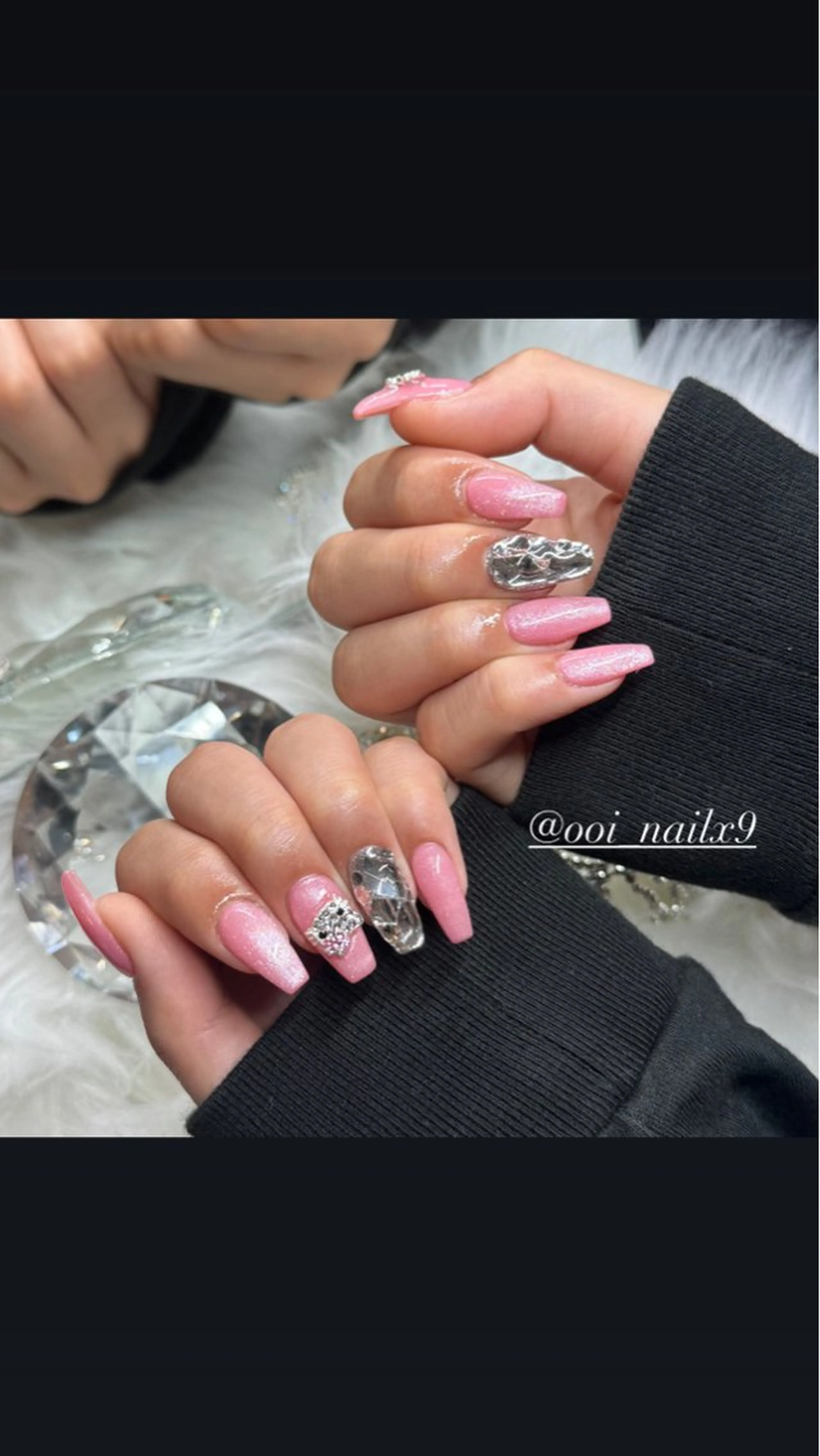 ネイル キラキラネイル M-nail ／ KONOMIのネイルデザイン
