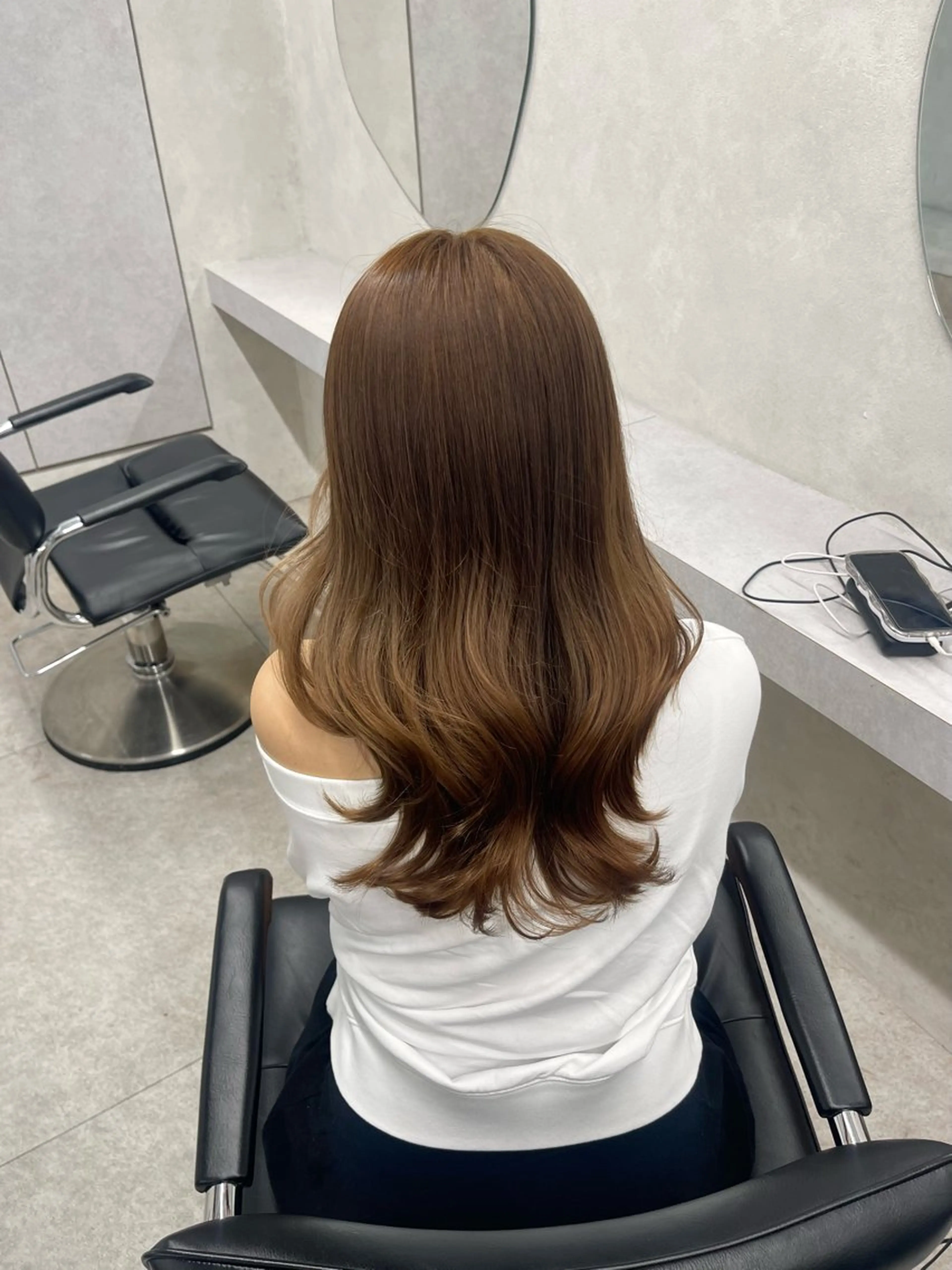 カラー ヘアカラー モテカラー🫧💕 RIOのヘアスタイル