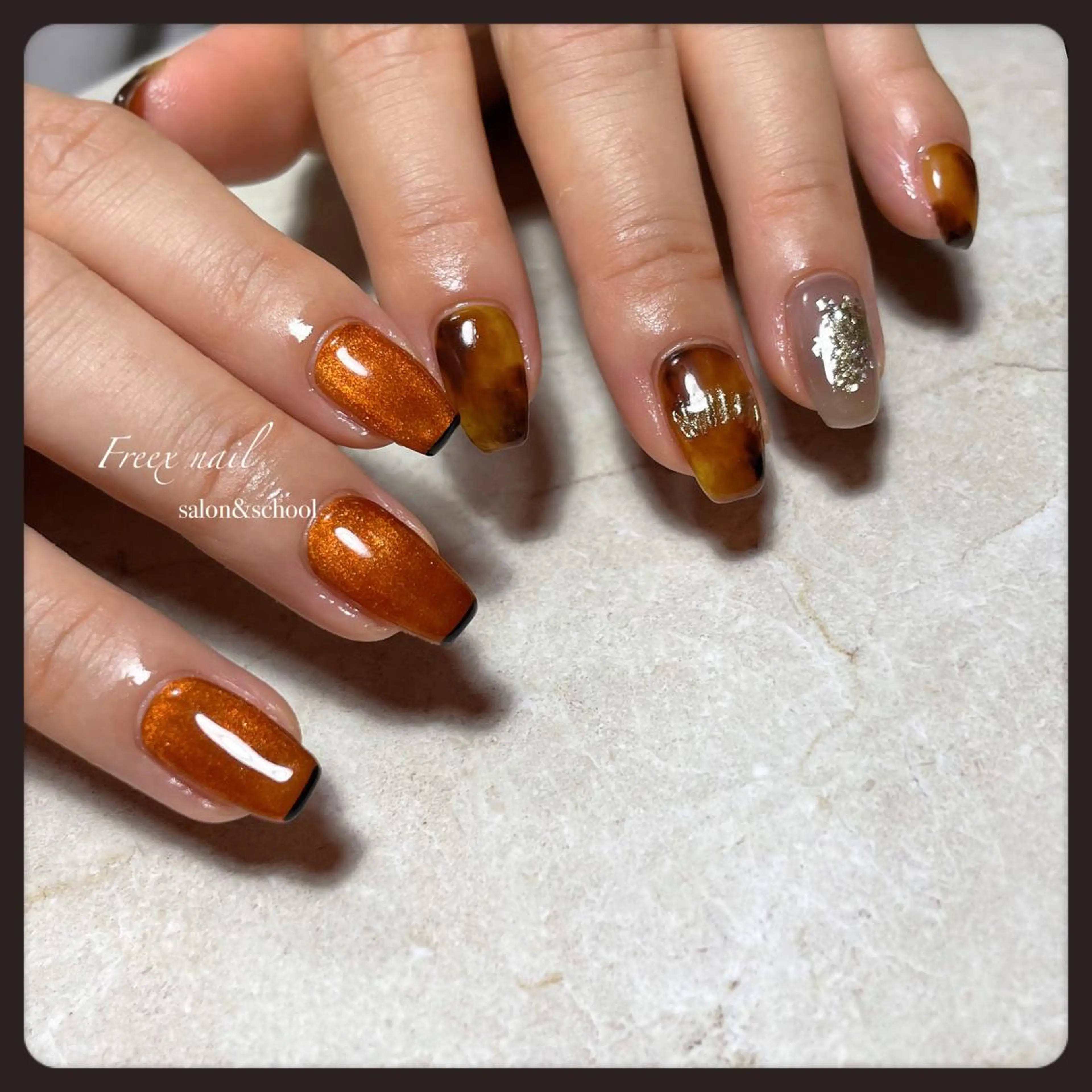 ネイル ハンドネイル フットネイル freex nail /ニュアンス/個性派のネイルデザイン
