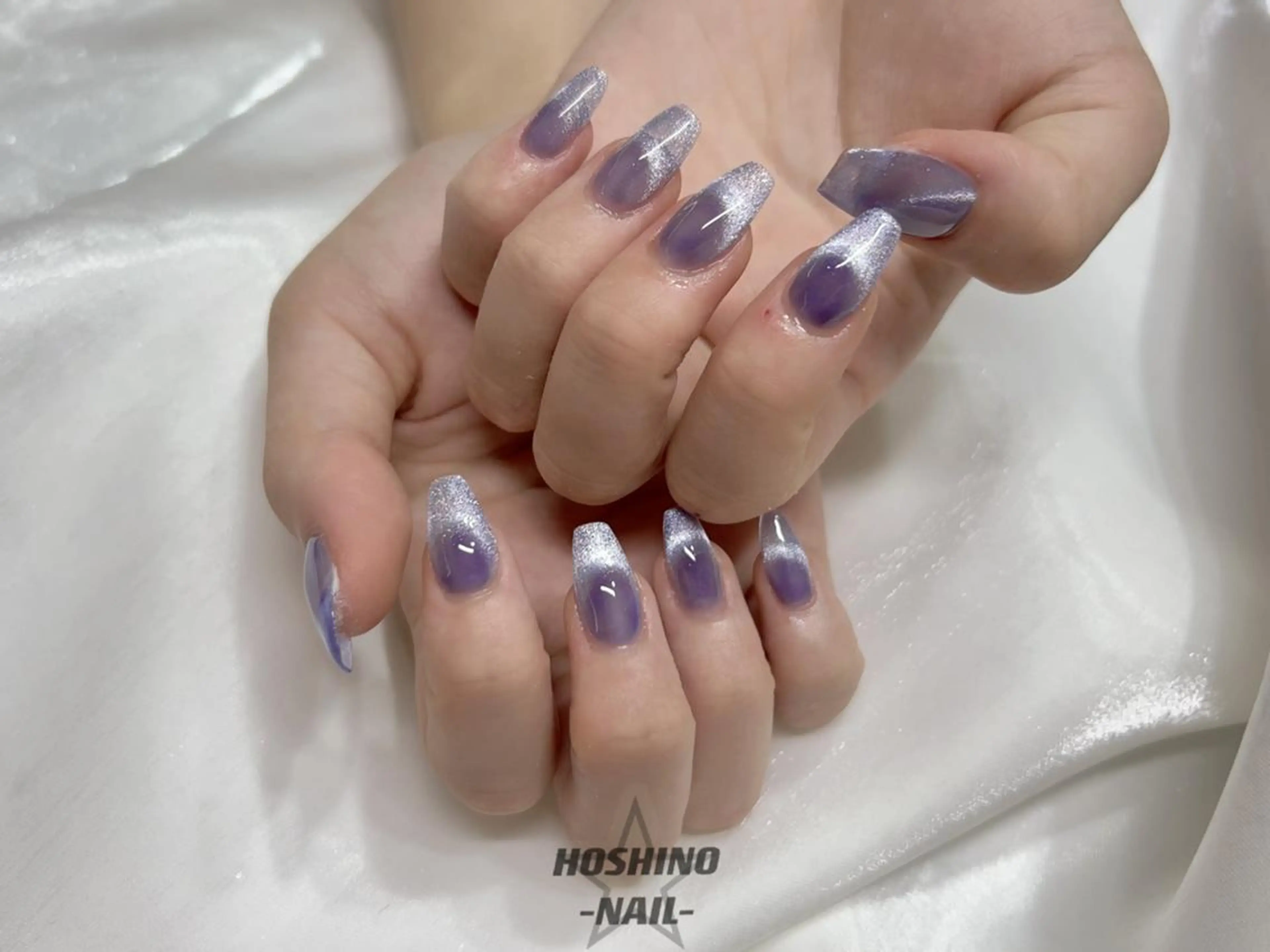 ネイル フレンチネイル マグネットネイル マグネットフレンチ ★Rena Nail★のネイルデザイン