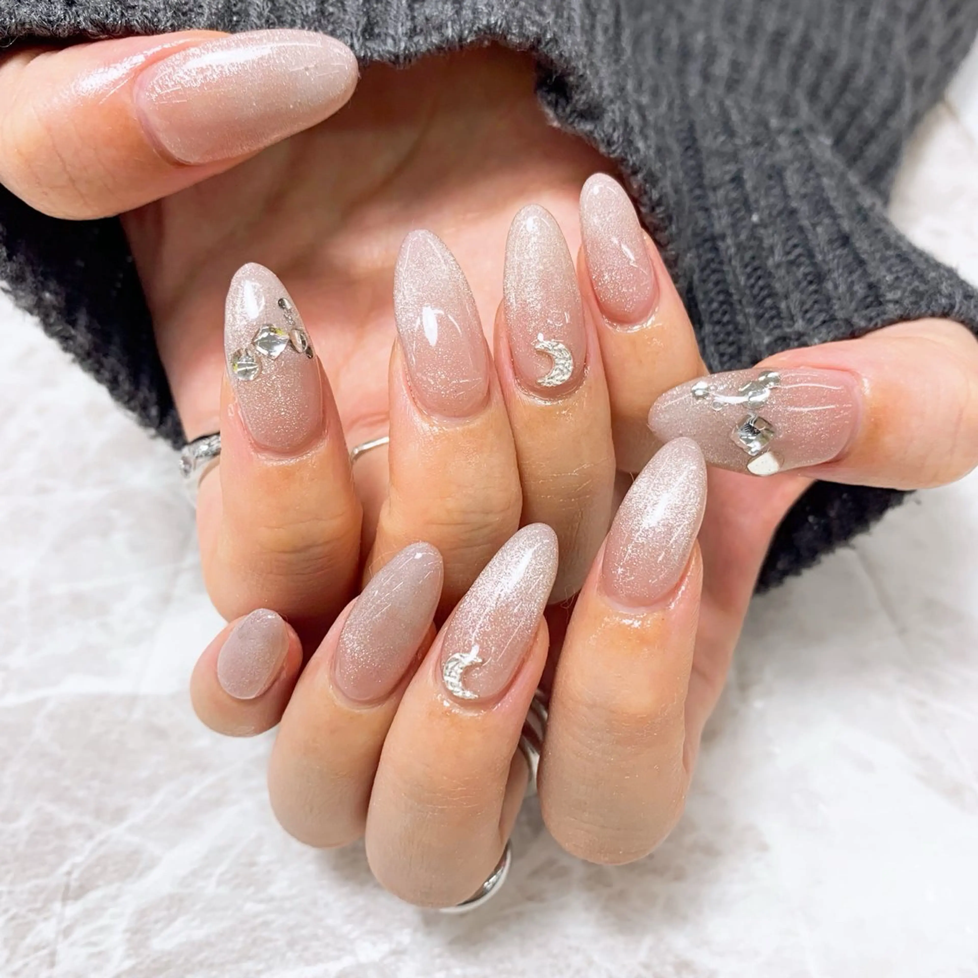 ネイル ⭐︎休業中の練習⭐︎ JNA認定講師髙橋のネイルデザイン