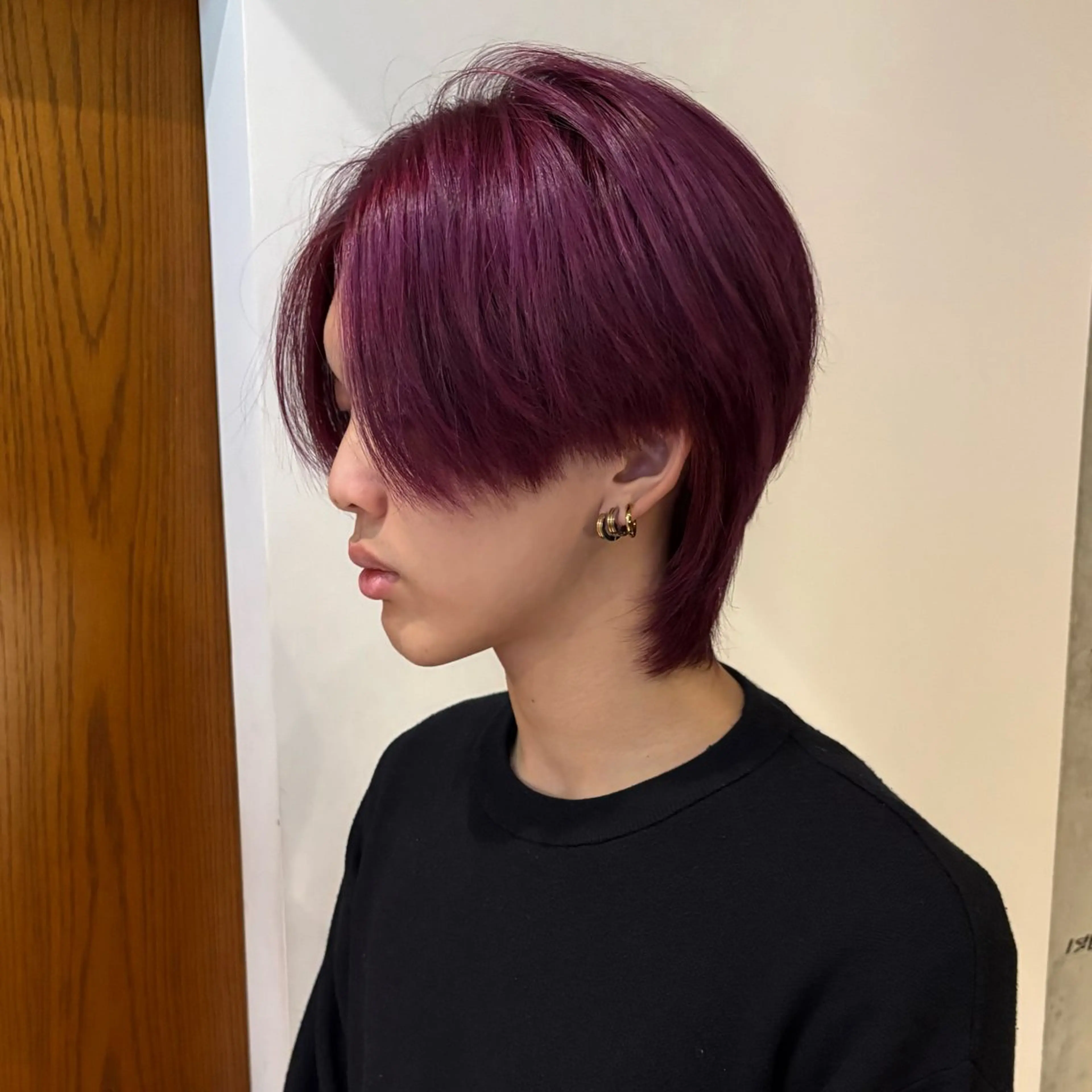 ミディアム カラー メンズ カット ヘアカラー 🔥メンズ特化🔥 ハイトーン/RUKIのヘアスタイル