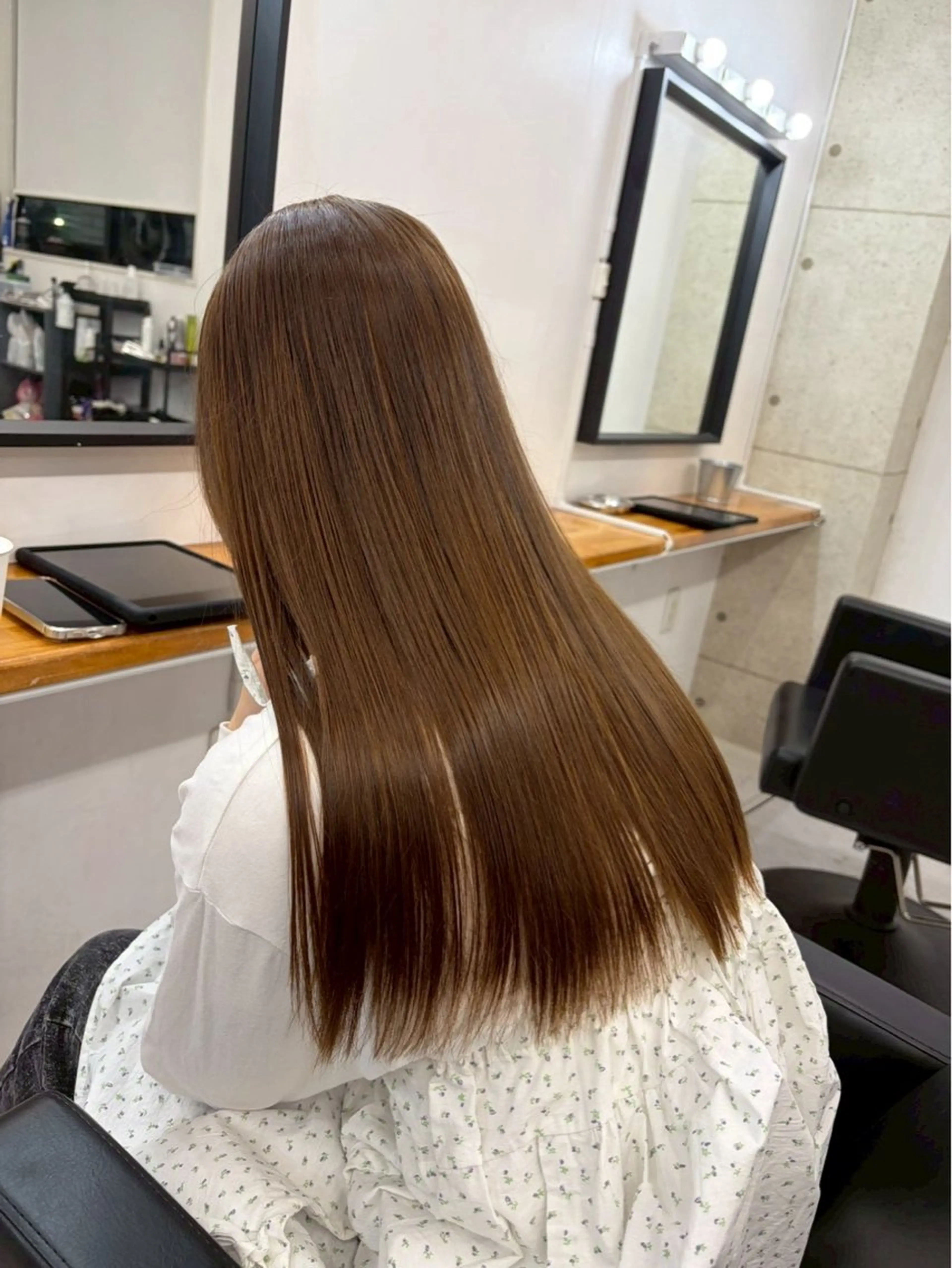 ロング ヘアカラー Maia🦋 博多 透明感カラーのヘアスタイル