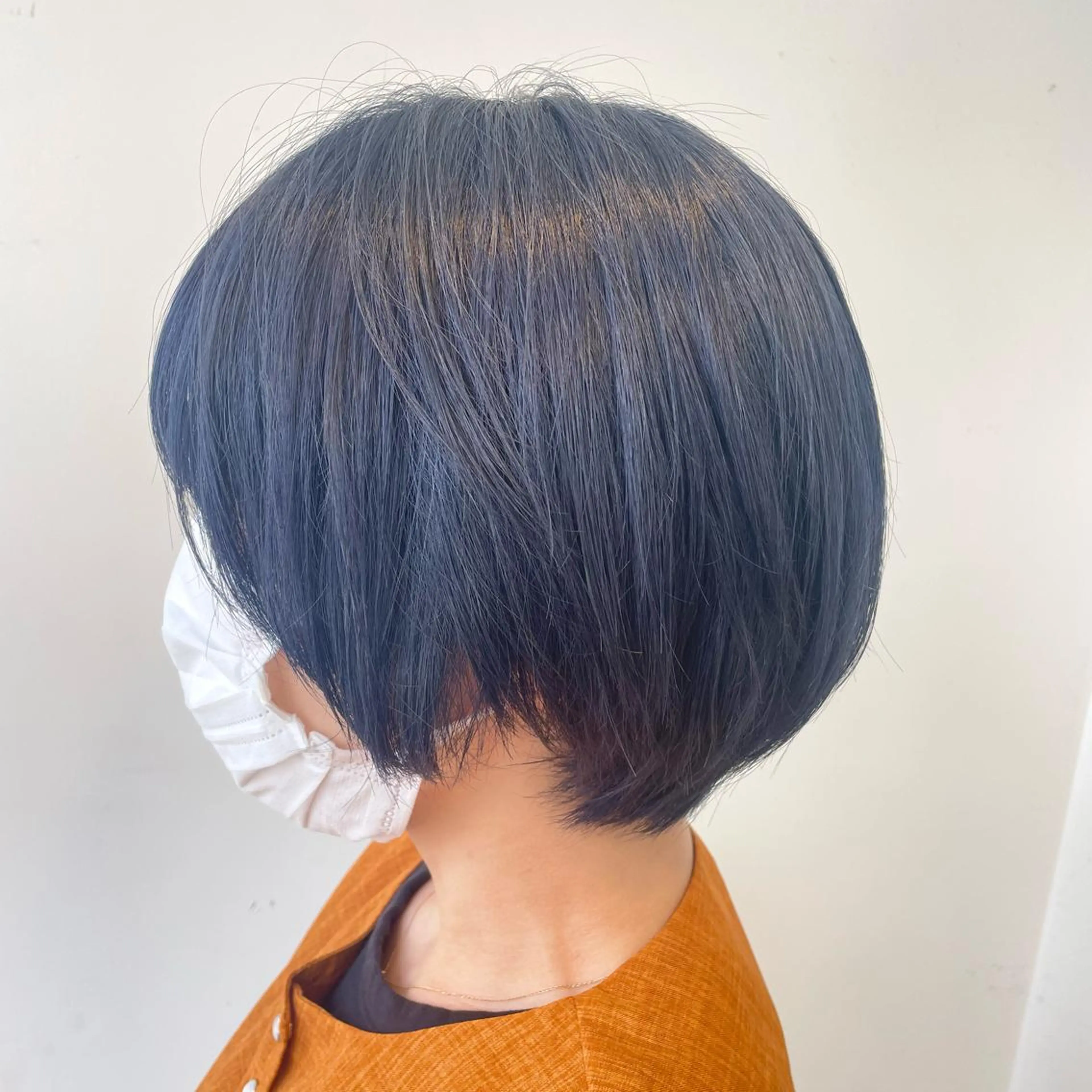 ショート カラー ブルーカラー カット ヘアカラー トリートメント 【azure横浜】 🧸misaki🌸のヘアスタイル