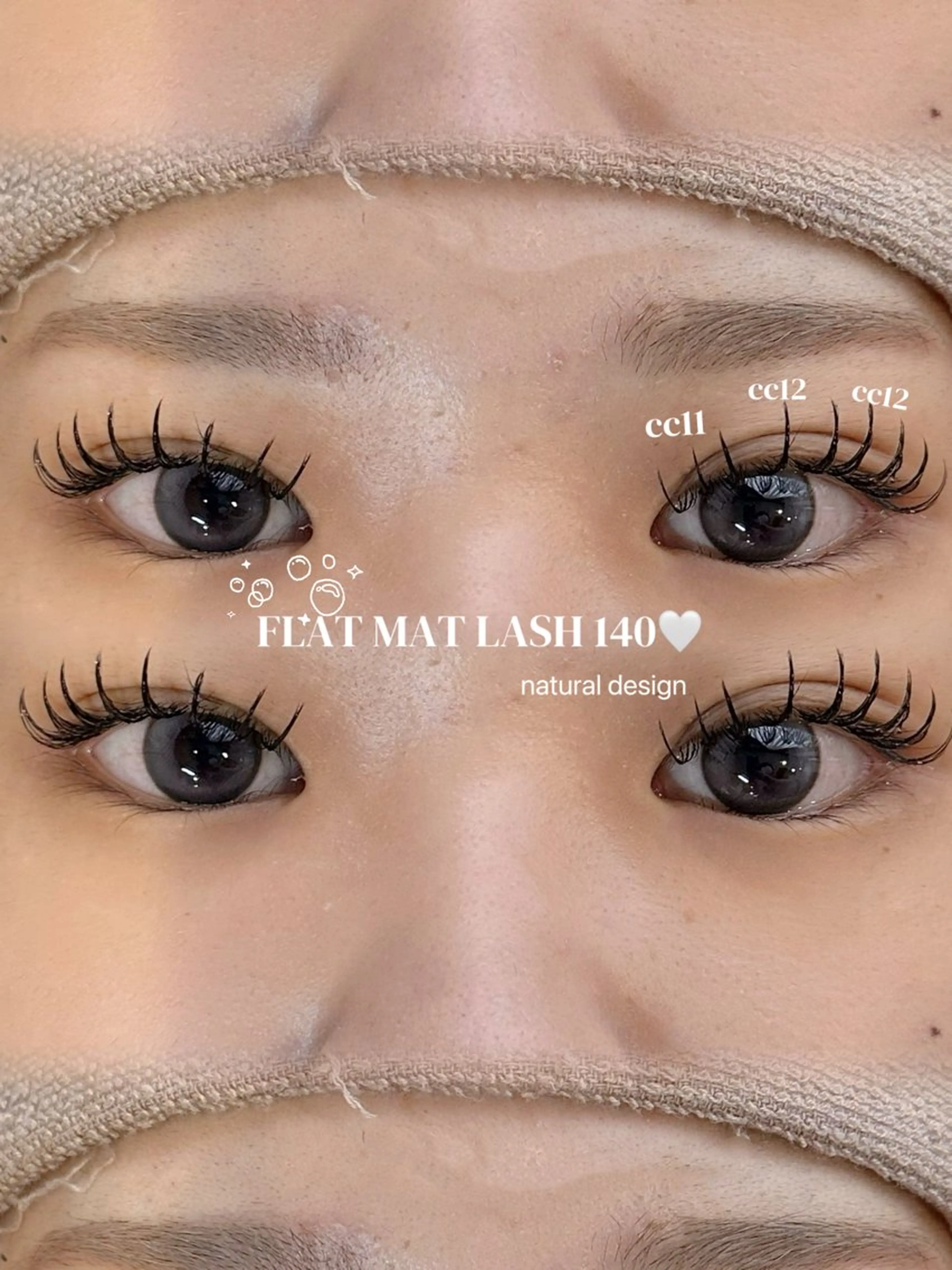 マツエク・マツパ フラットラッシュ Eye ELSA lash　柘植のマツエク・マツパデザイン
