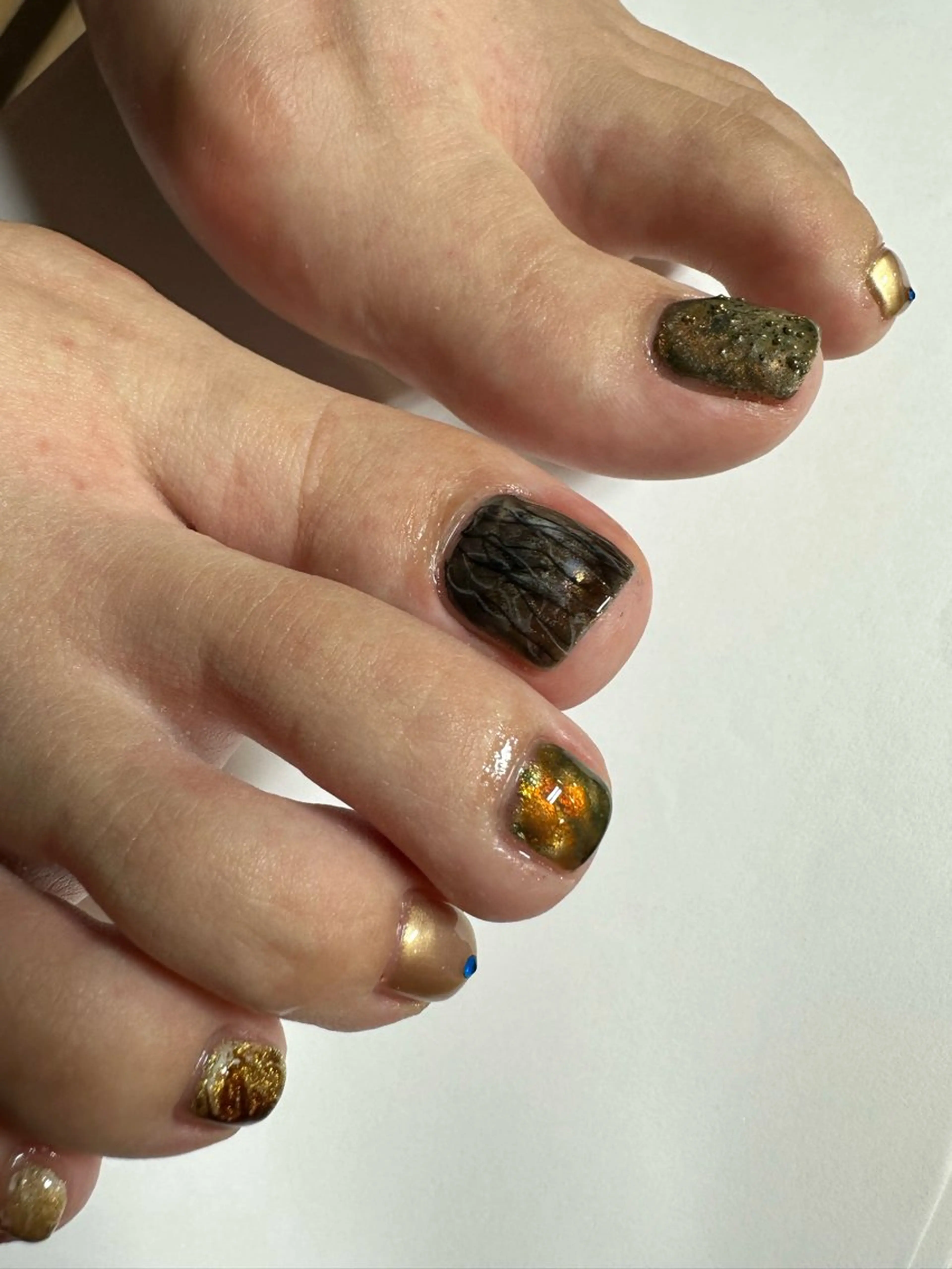 ネイル フットネイル 佐藤 穂乃香のネイルデザイン