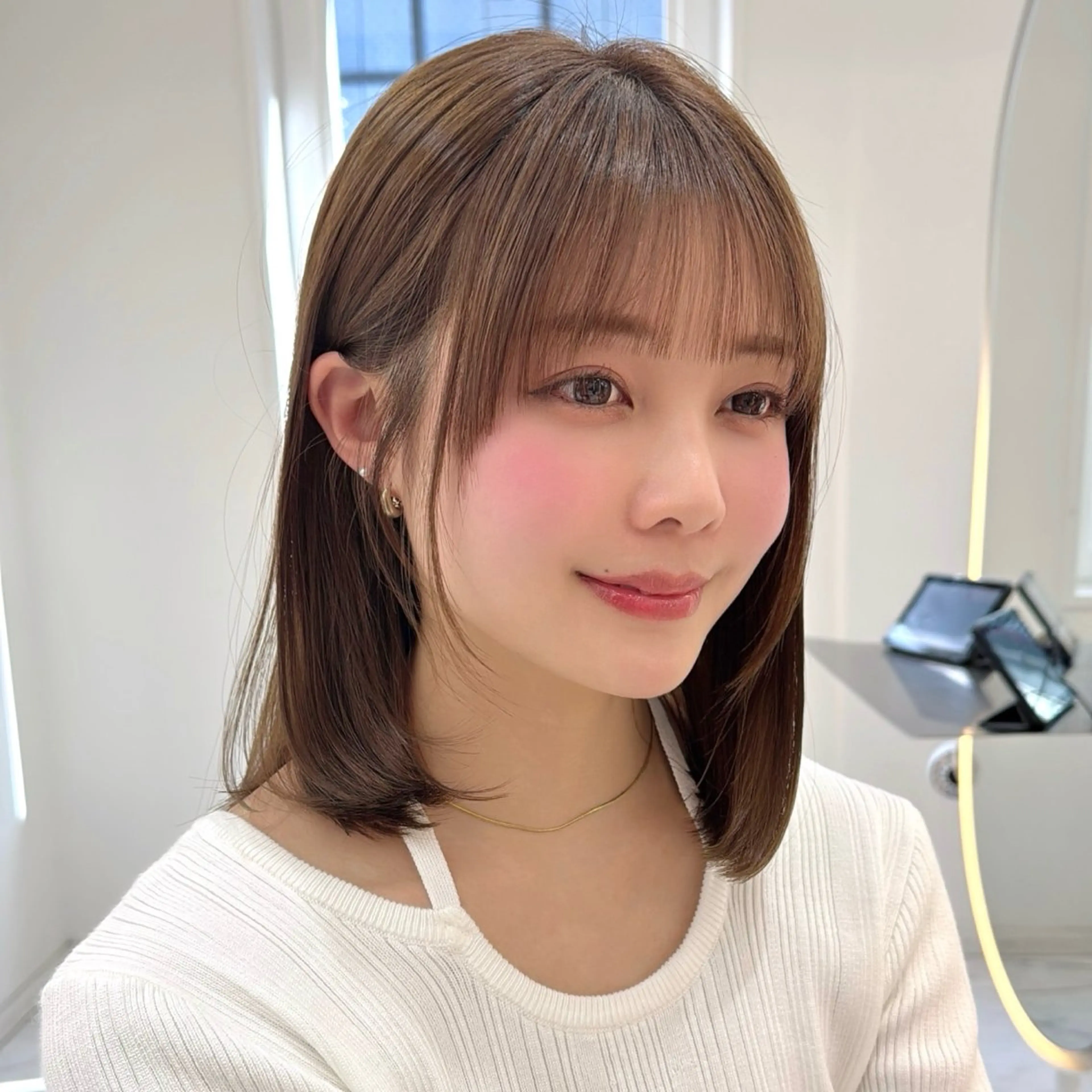 【人気No1✨】髪質改善ストレート+カット+カラー+TRの写真