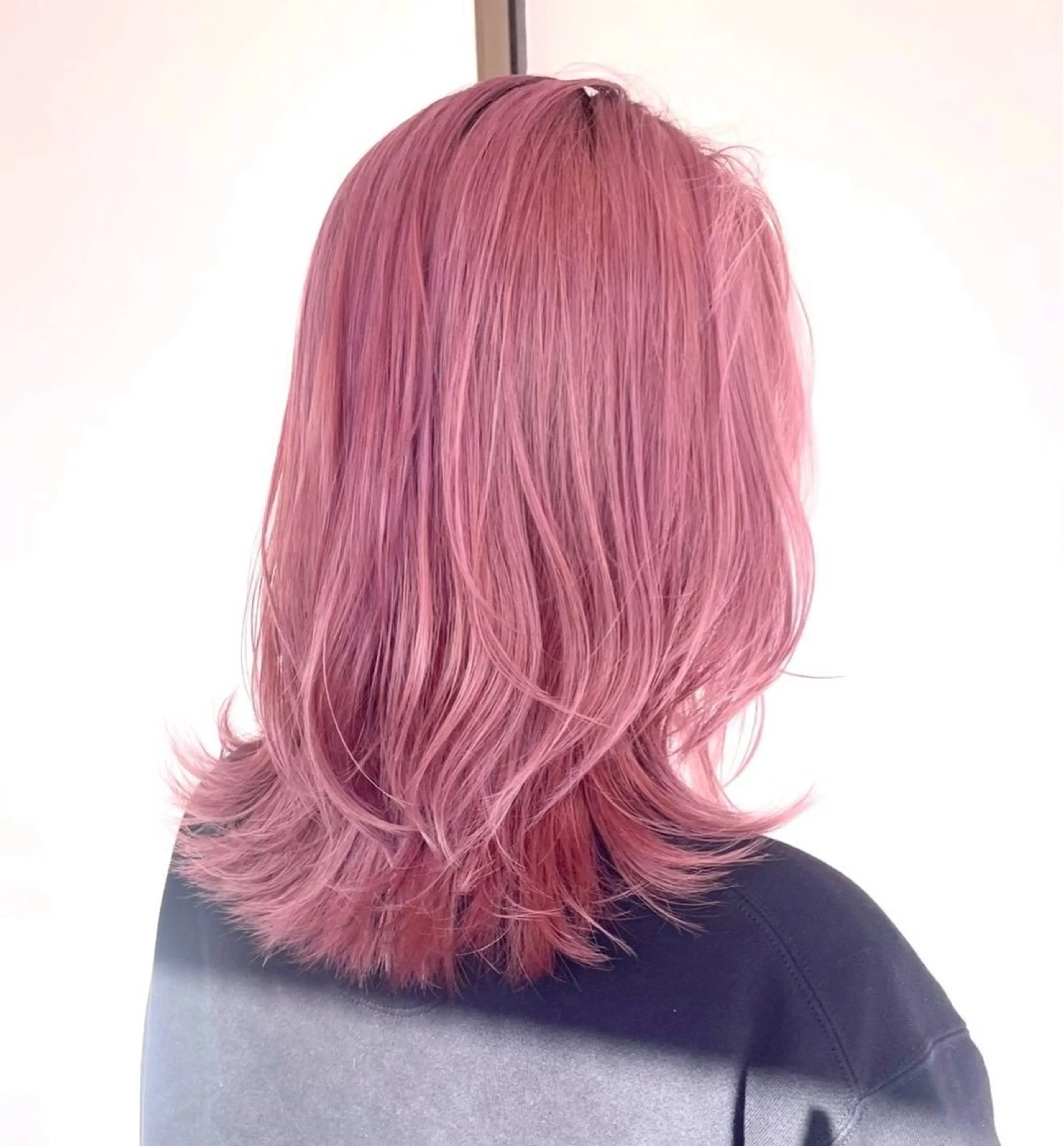 セミロング カット ヘアカラー 💖saki /ハイトーン💖のヘアスタイル